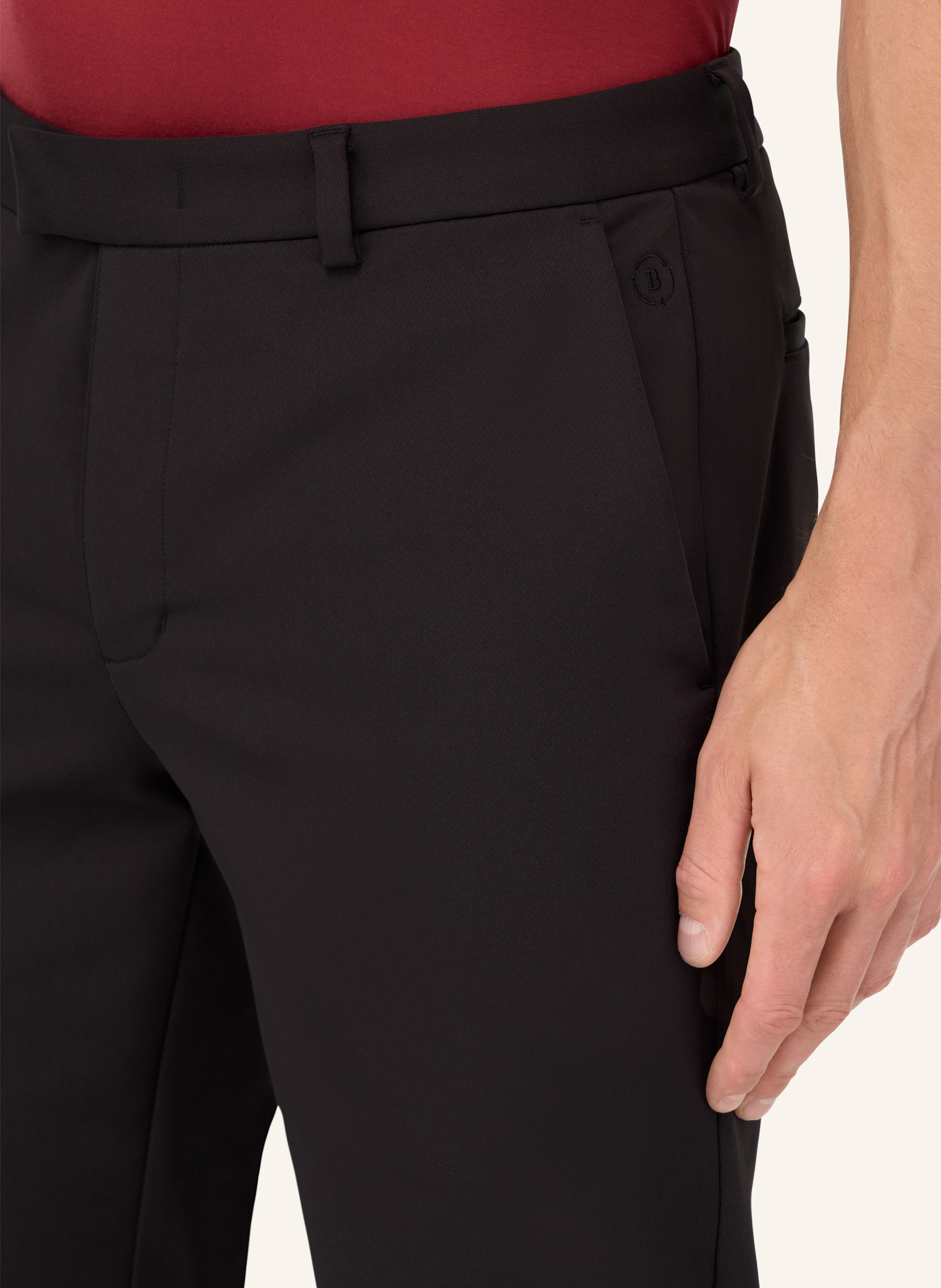 Thumbnail - Boggi Milano Hose schwarz