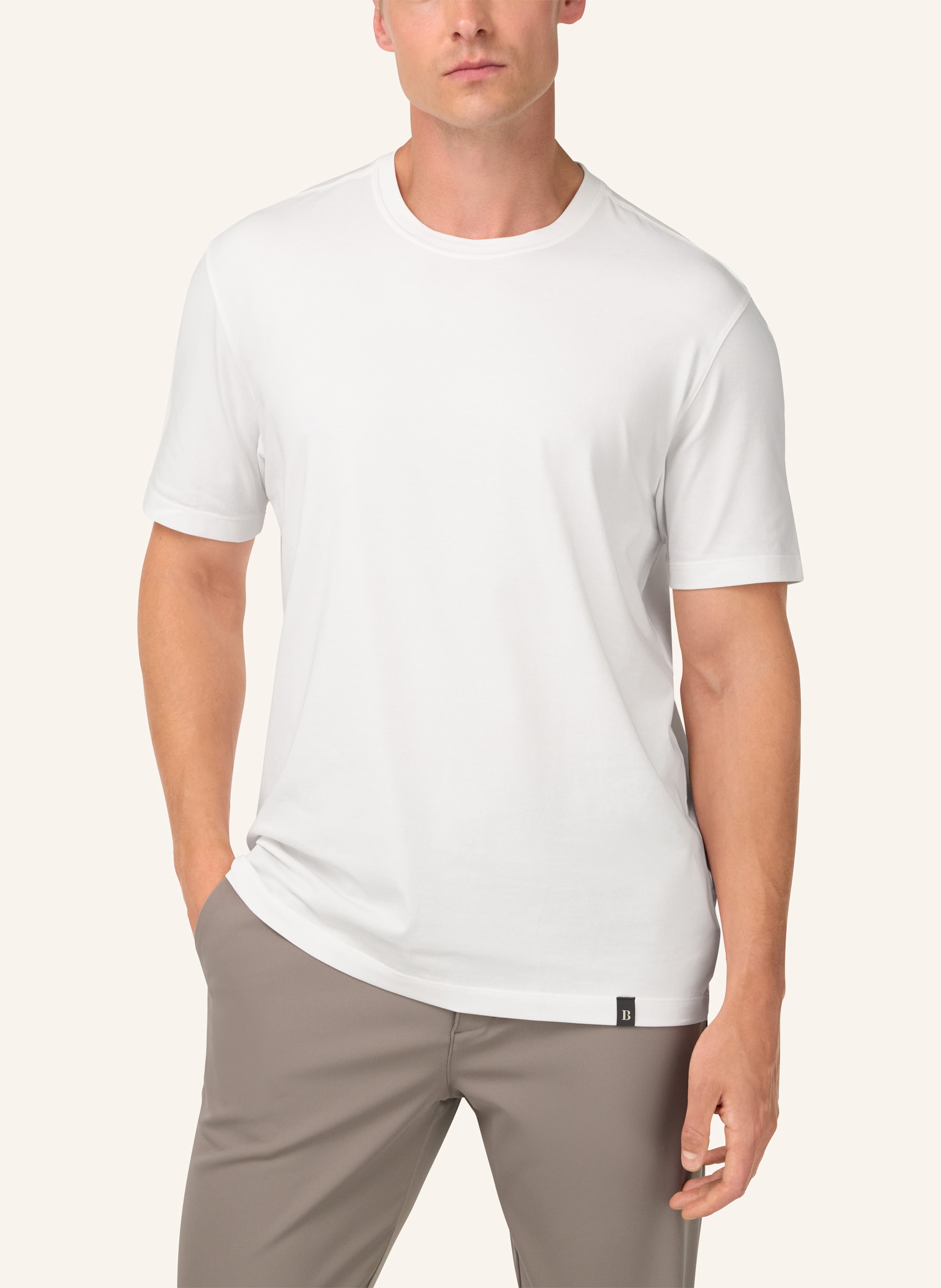 Thumbnail - Boggi Milano T-Shirt weiss