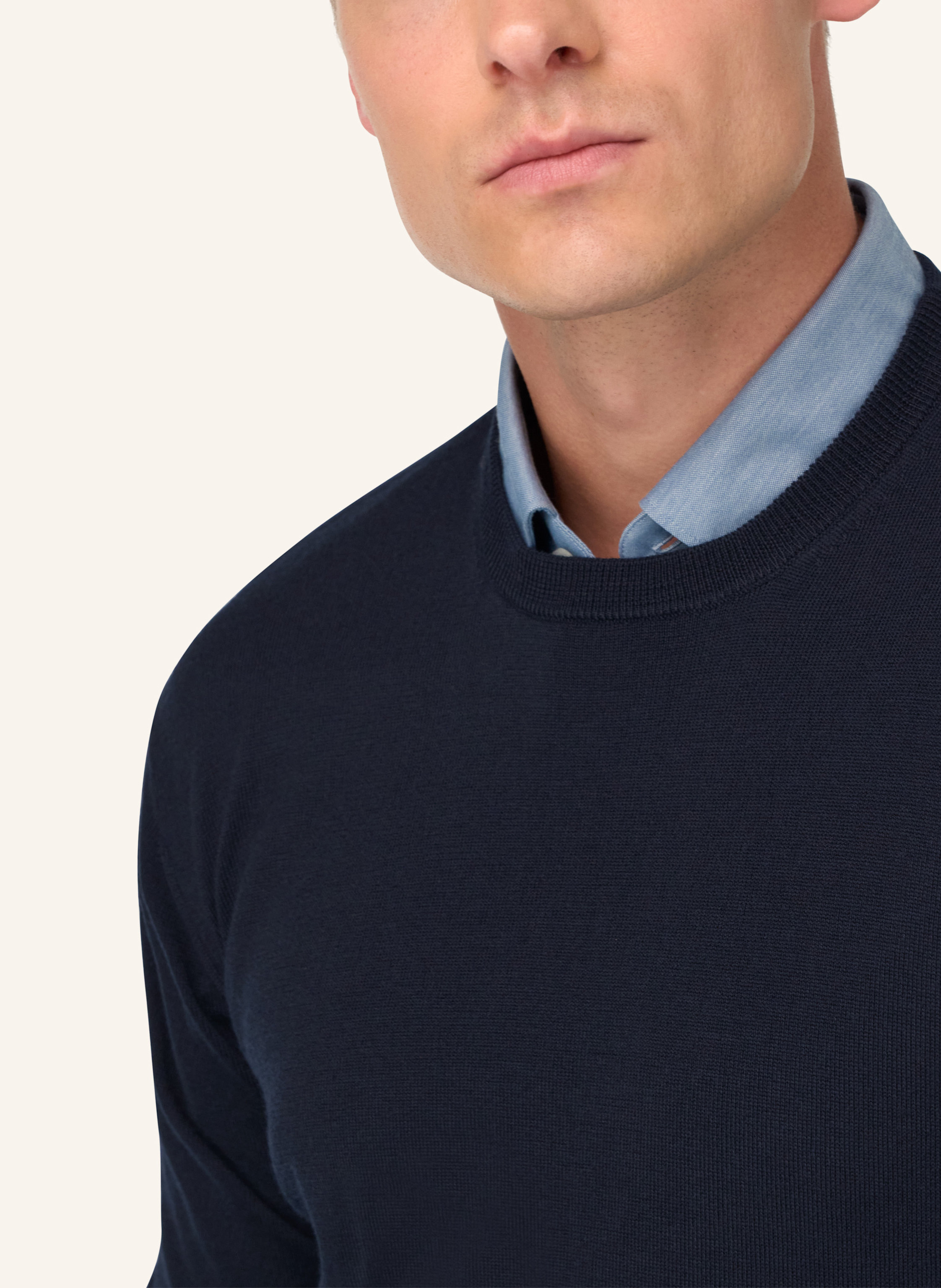 Thumbnail - Boggi Milano Pullover blau