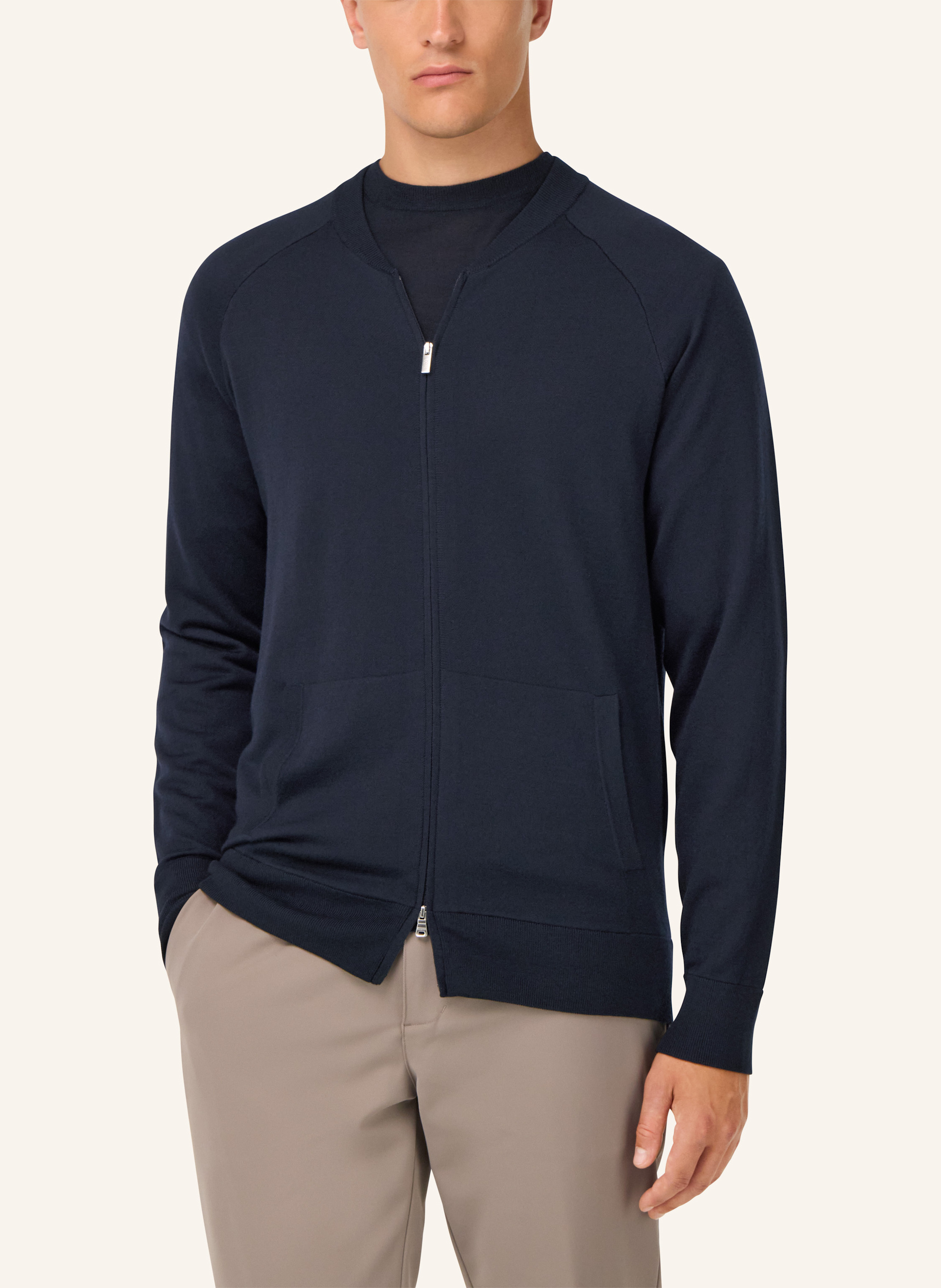 Thumbnail - Boggi Milano Strickjacke blau