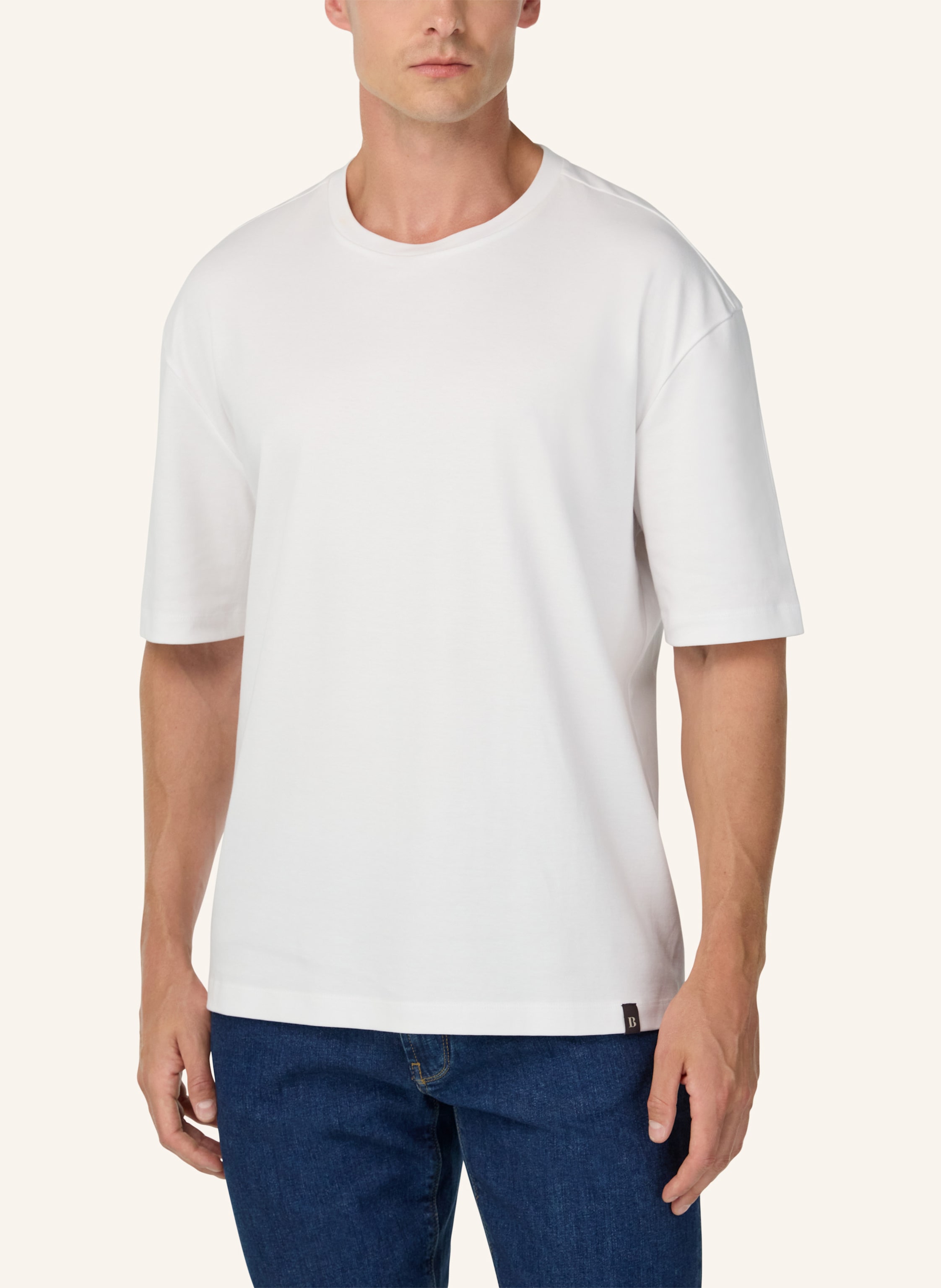 Thumbnail - Boggi Milano T-Shirt weiss