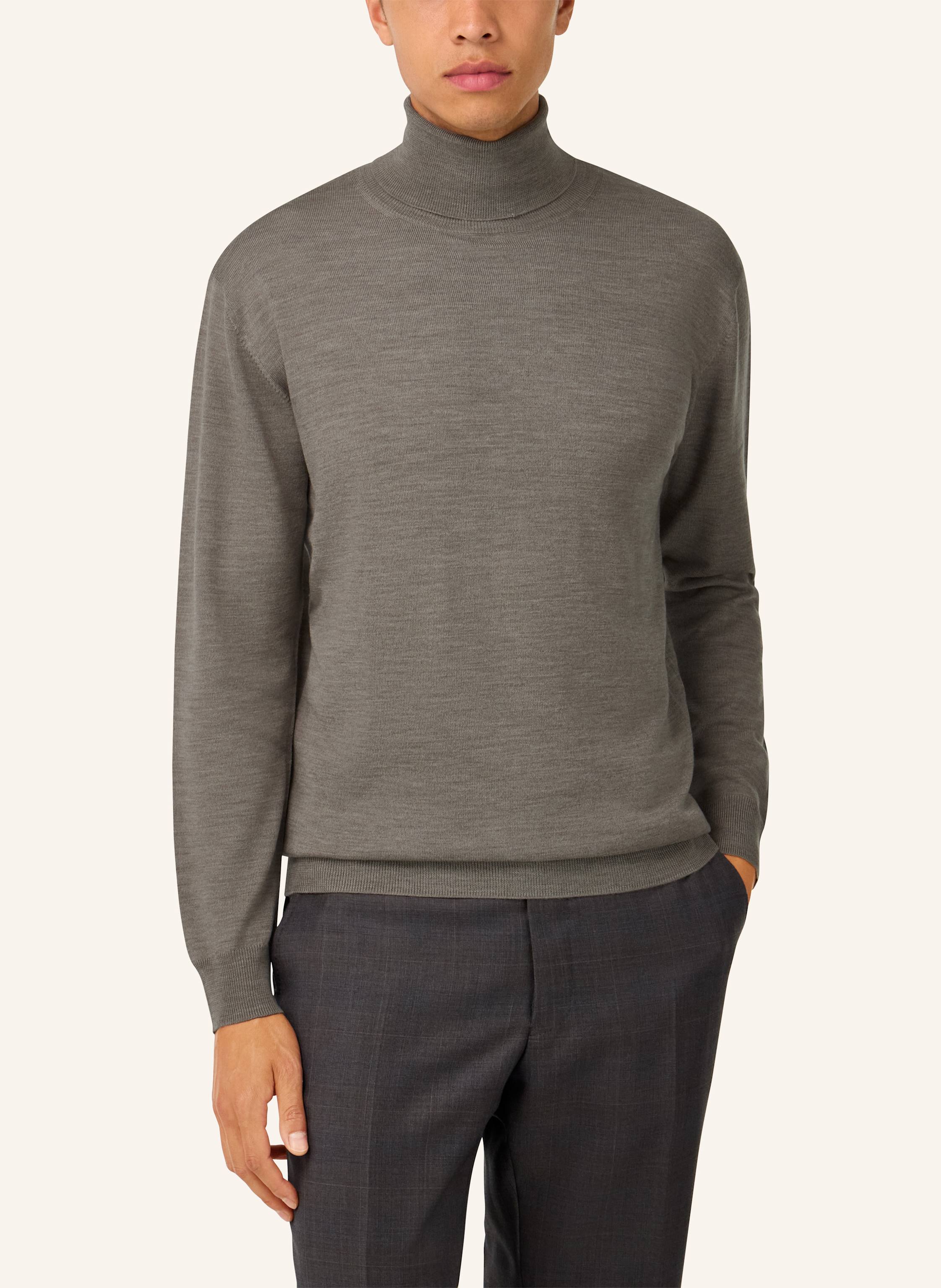 Thumbnail - Boggi Milano Rollkragenpullover grau