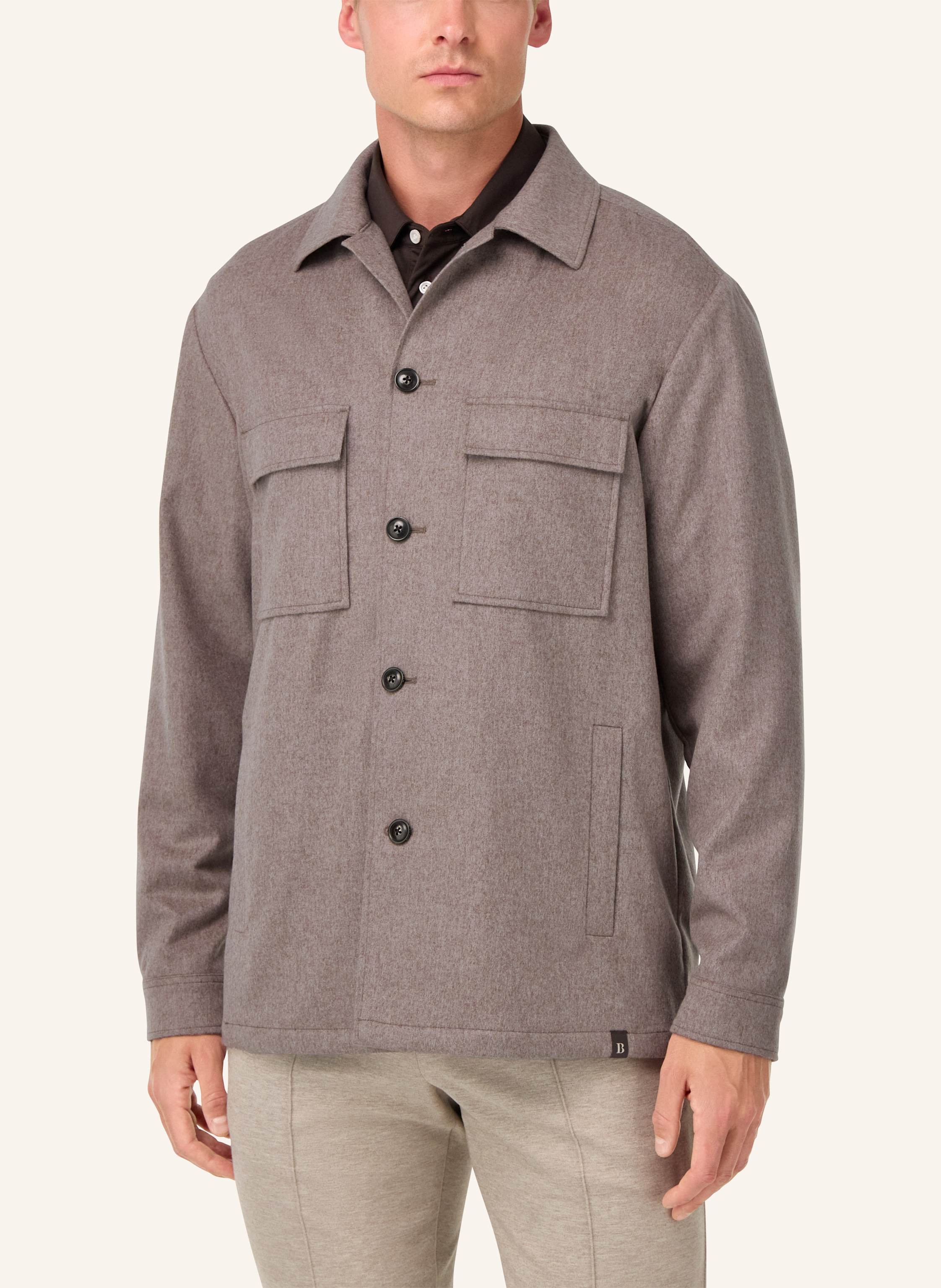 Thumbnail - Boggi Milano Overjacket Aus Cashmere grau