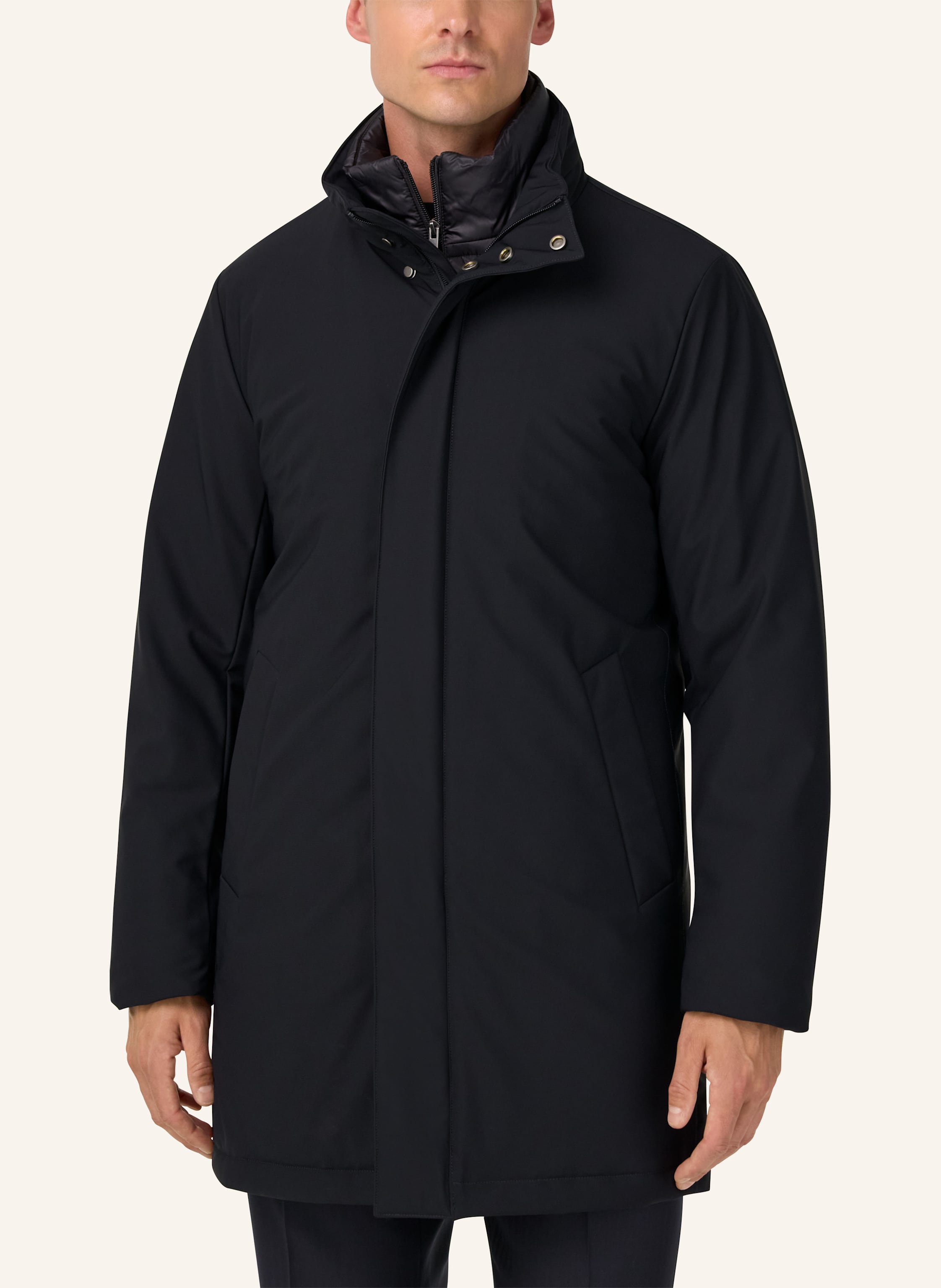 Thumbnail - Boggi Milano Mantel Mit Primaloft®-Isolierung blau