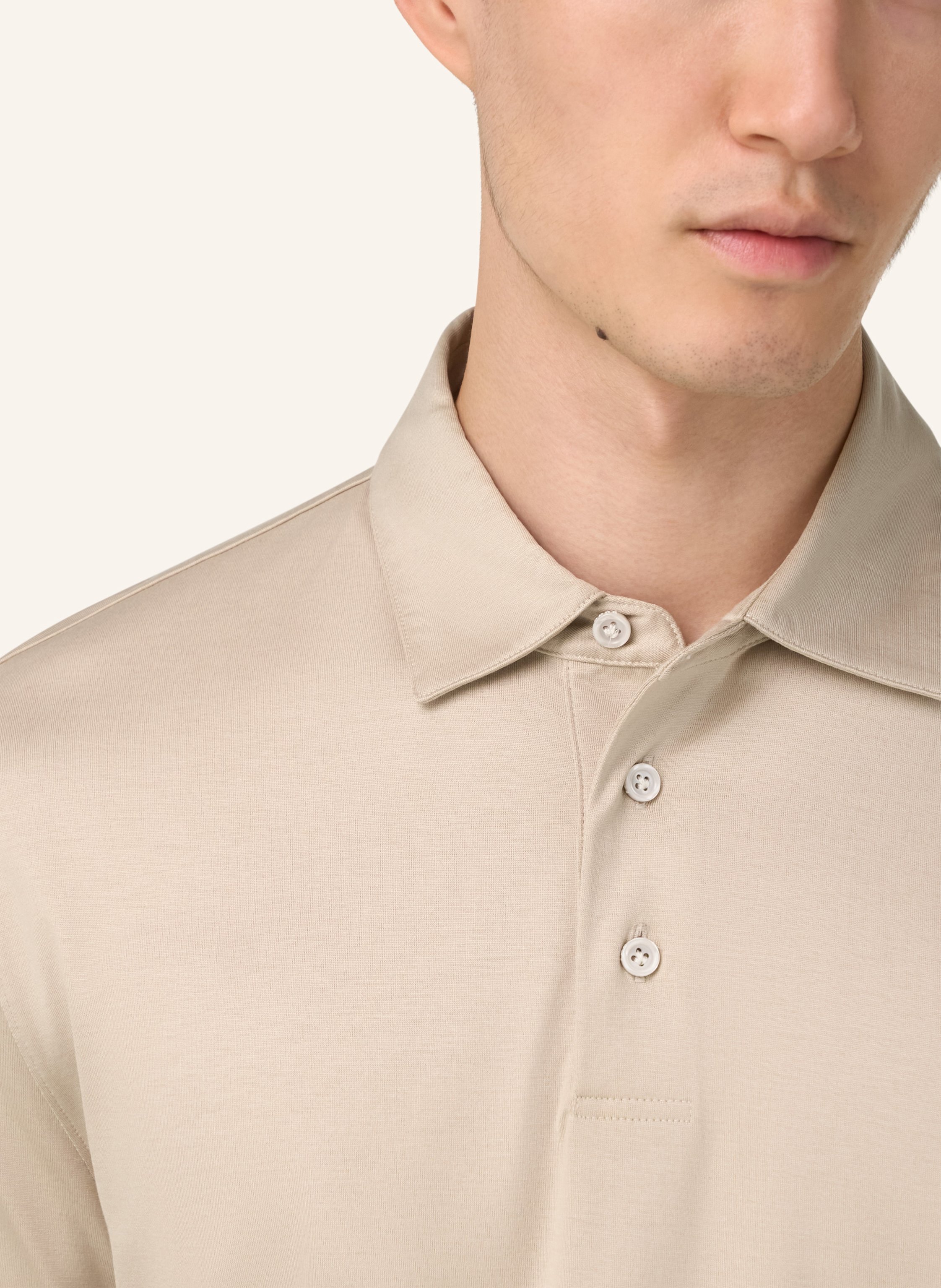 Thumbnail - Boggi Milano Poloshirt braun