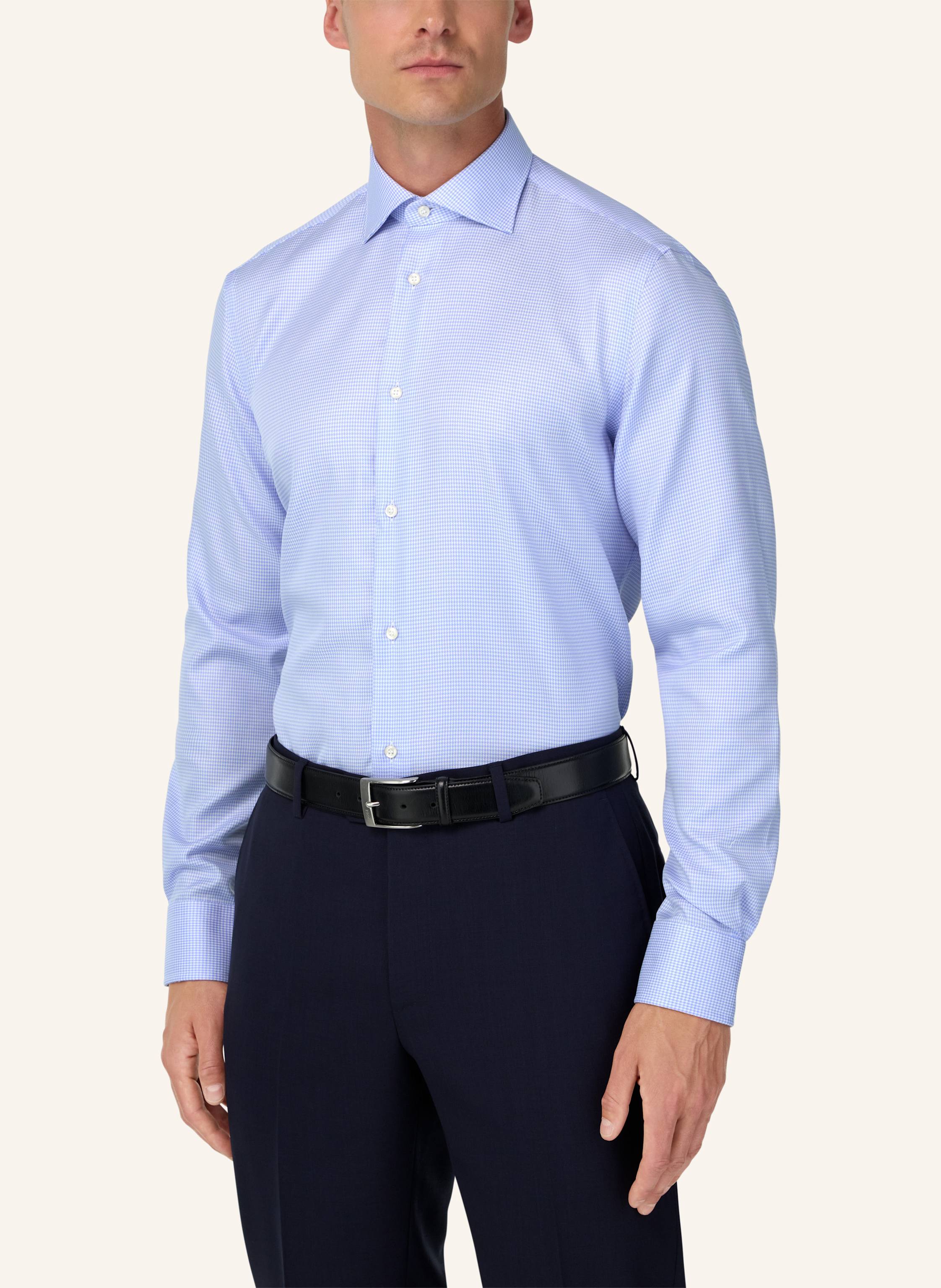 Thumbnail - Boggi Milano Hemd Slim Fit blau