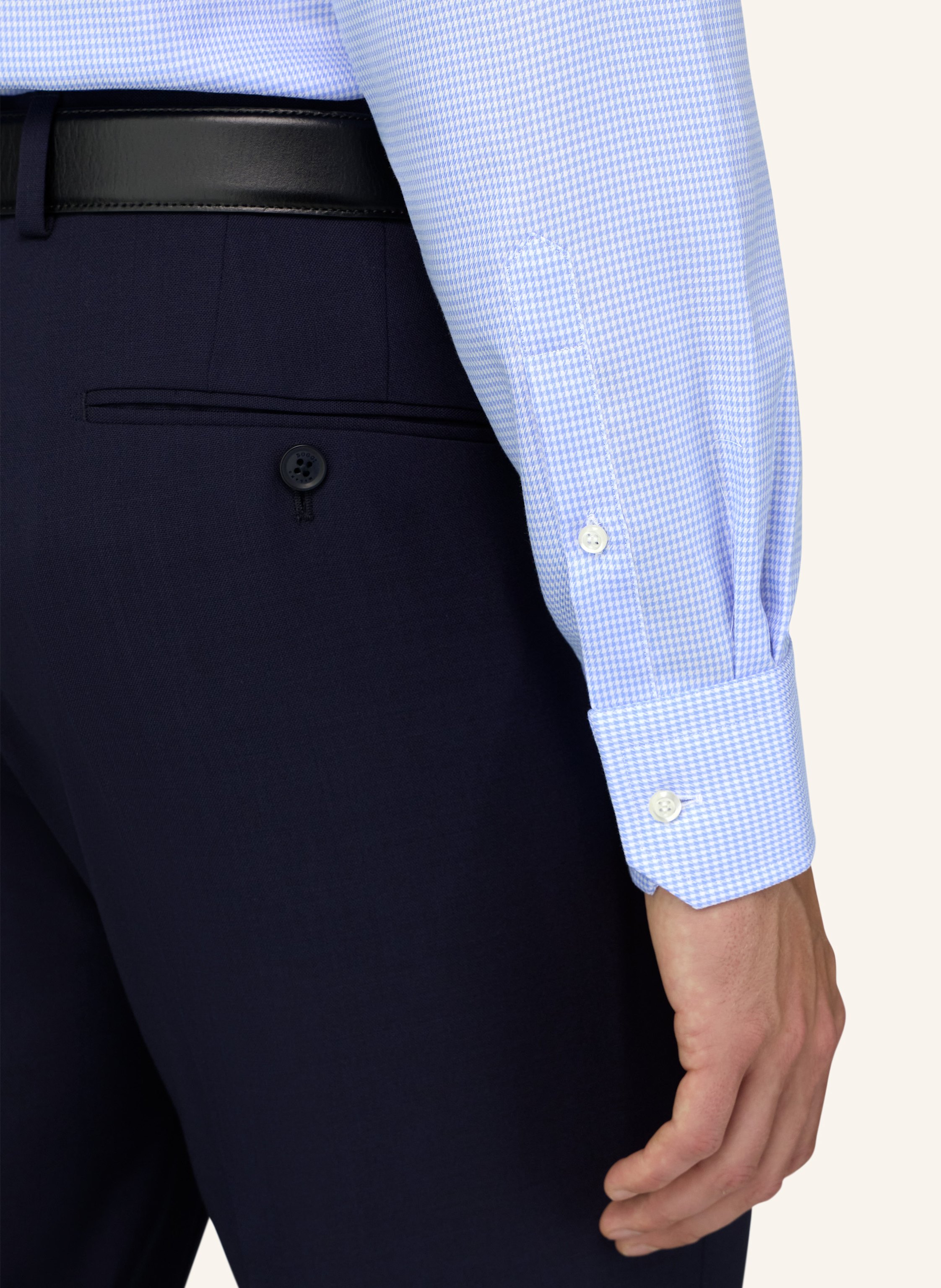 Thumbnail - Boggi Milano Hemd Slim Fit blau