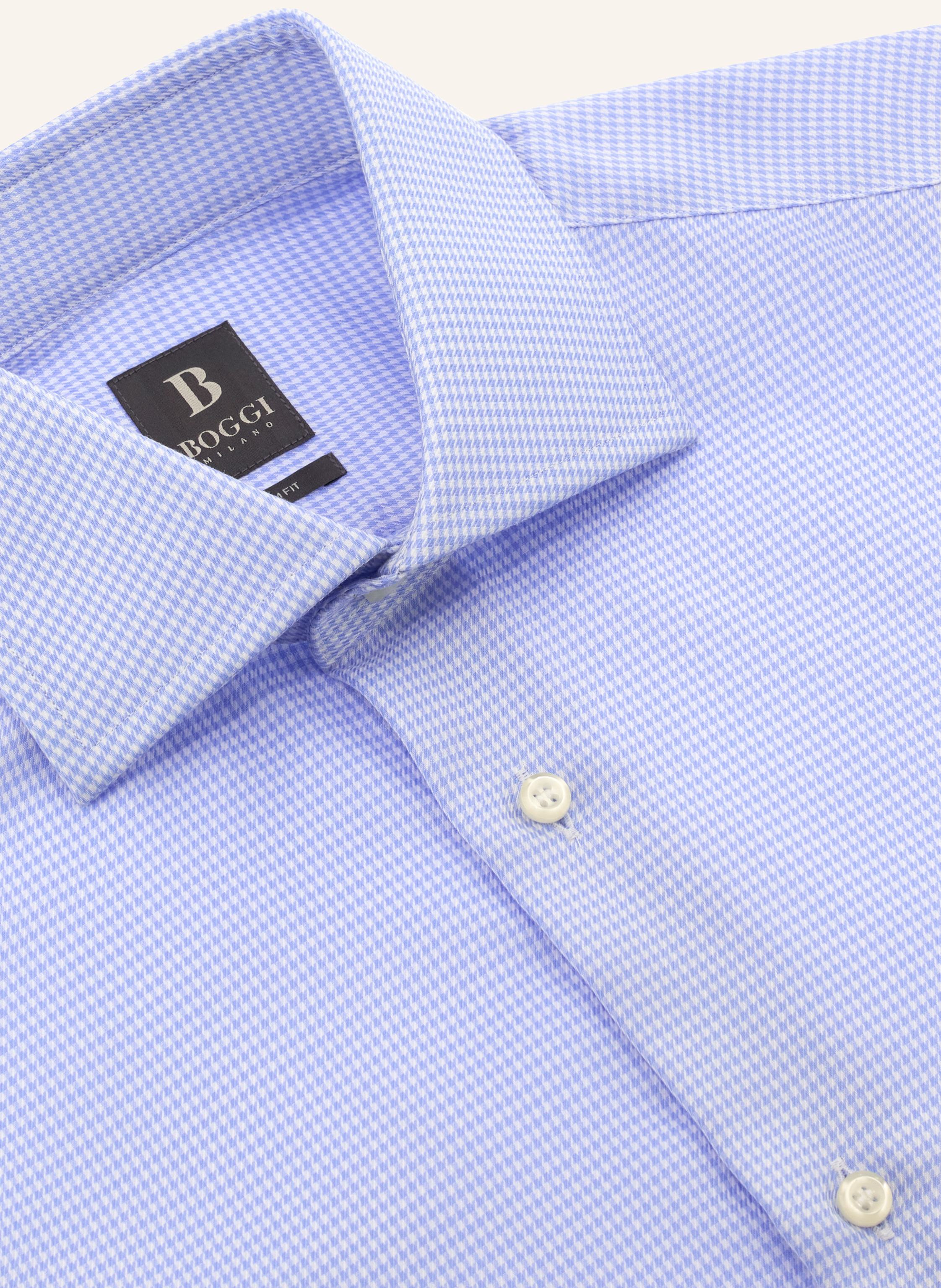 Thumbnail - Boggi Milano Hemd Slim Fit blau