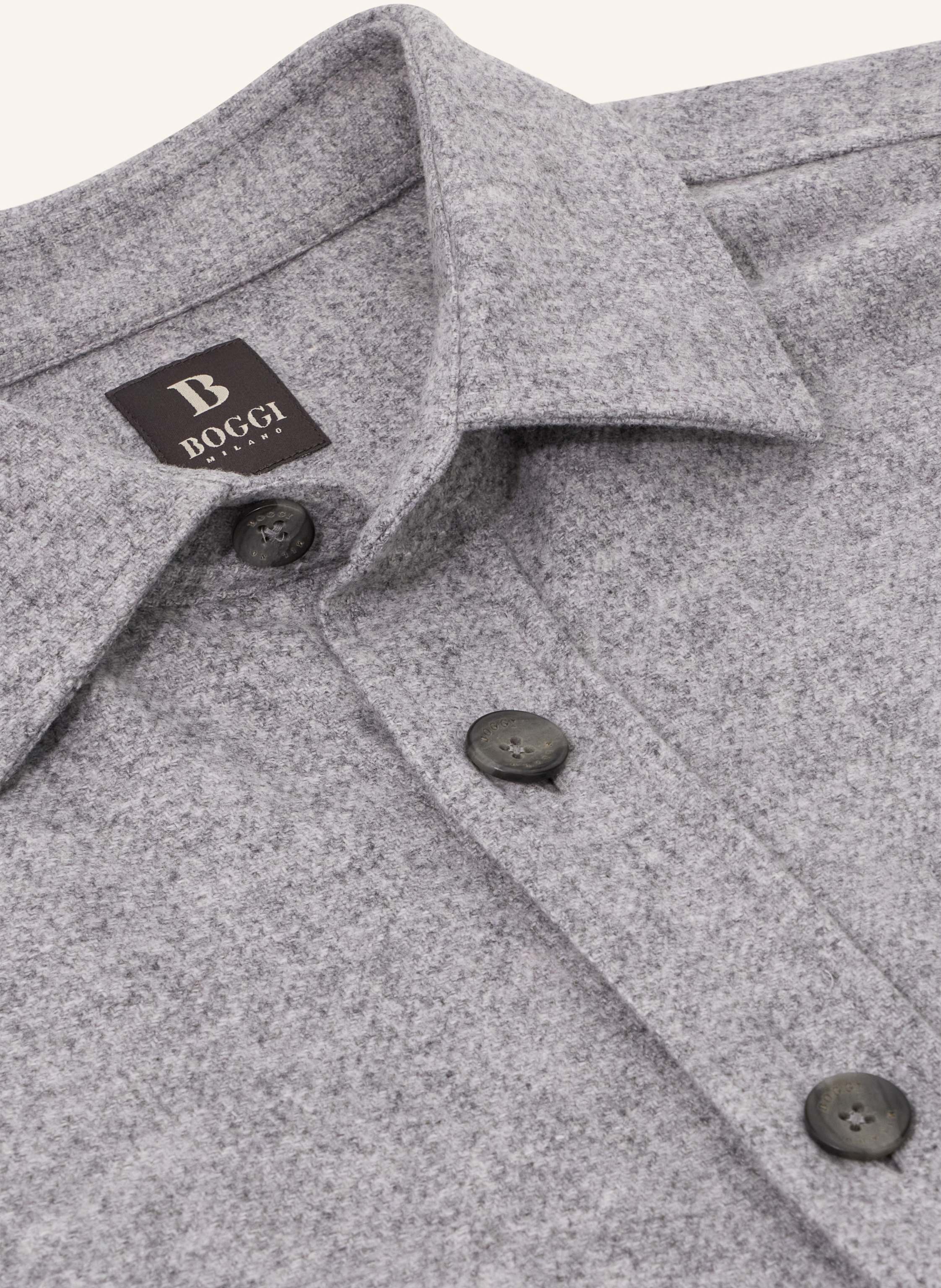 Thumbnail - Boggi Milano Overshirt grau