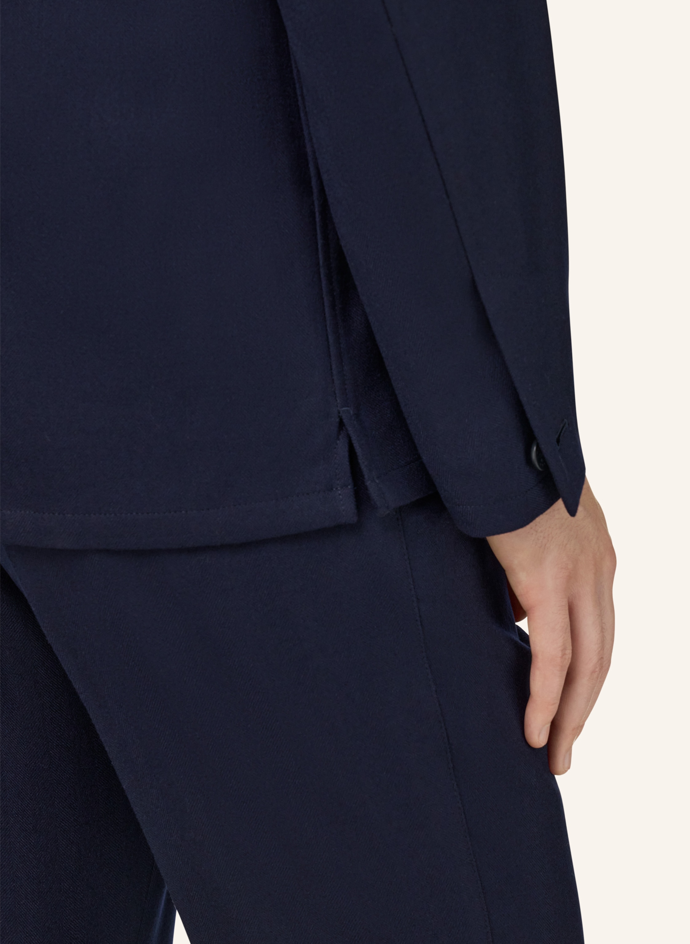 Thumbnail - Boggi Milano Overshirt Regular Fit blau