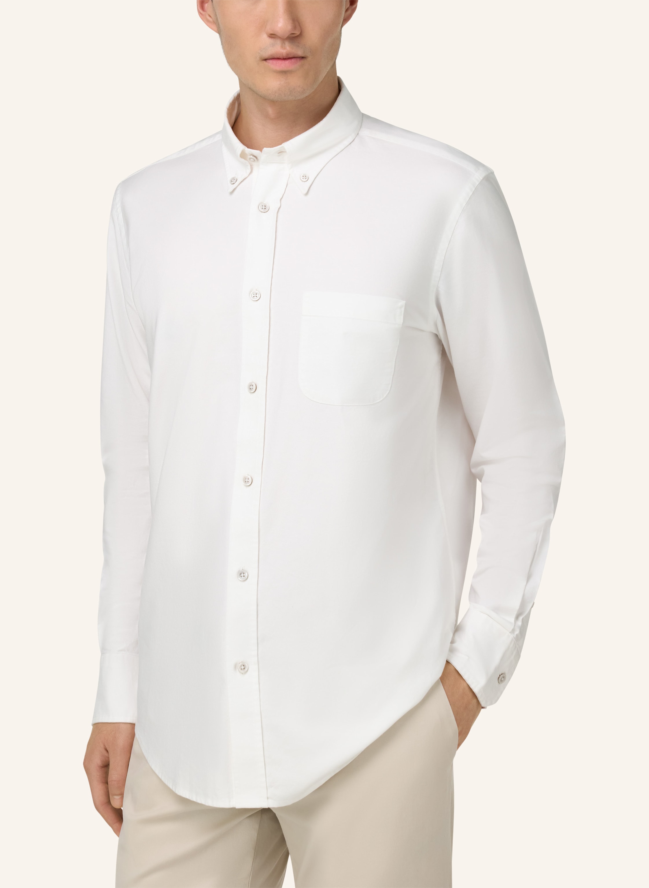 Thumbnail - Boggi Milano Overshirt weiss