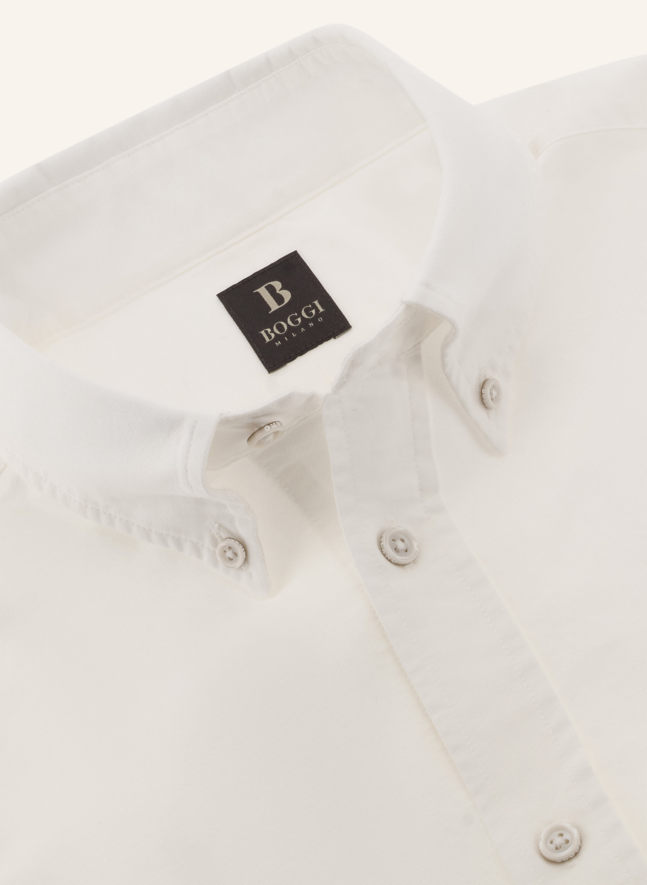 Thumbnail - Boggi Milano Overshirt weiss