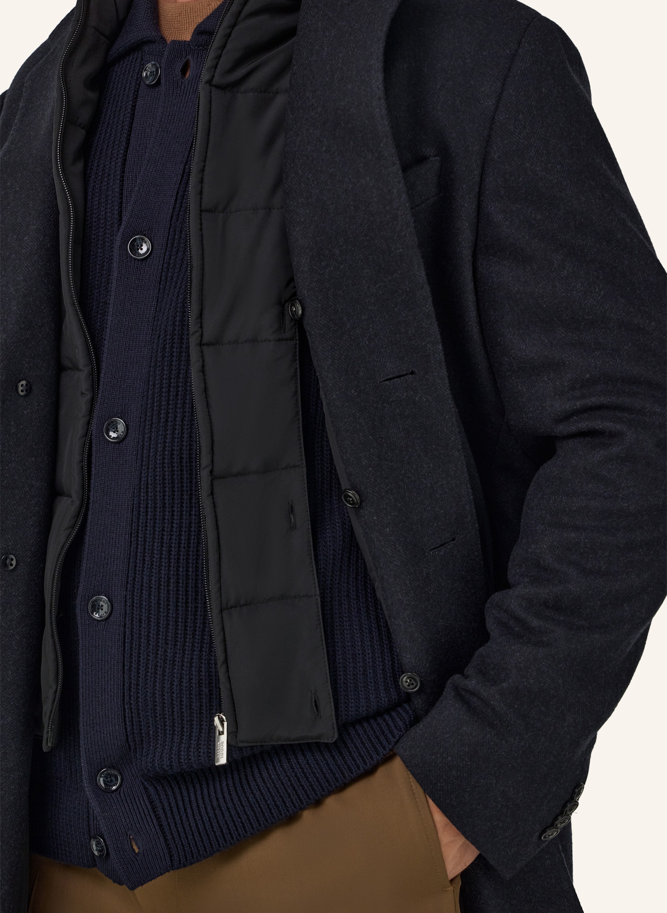 Thumbnail - Boggi Milano Mantel blau