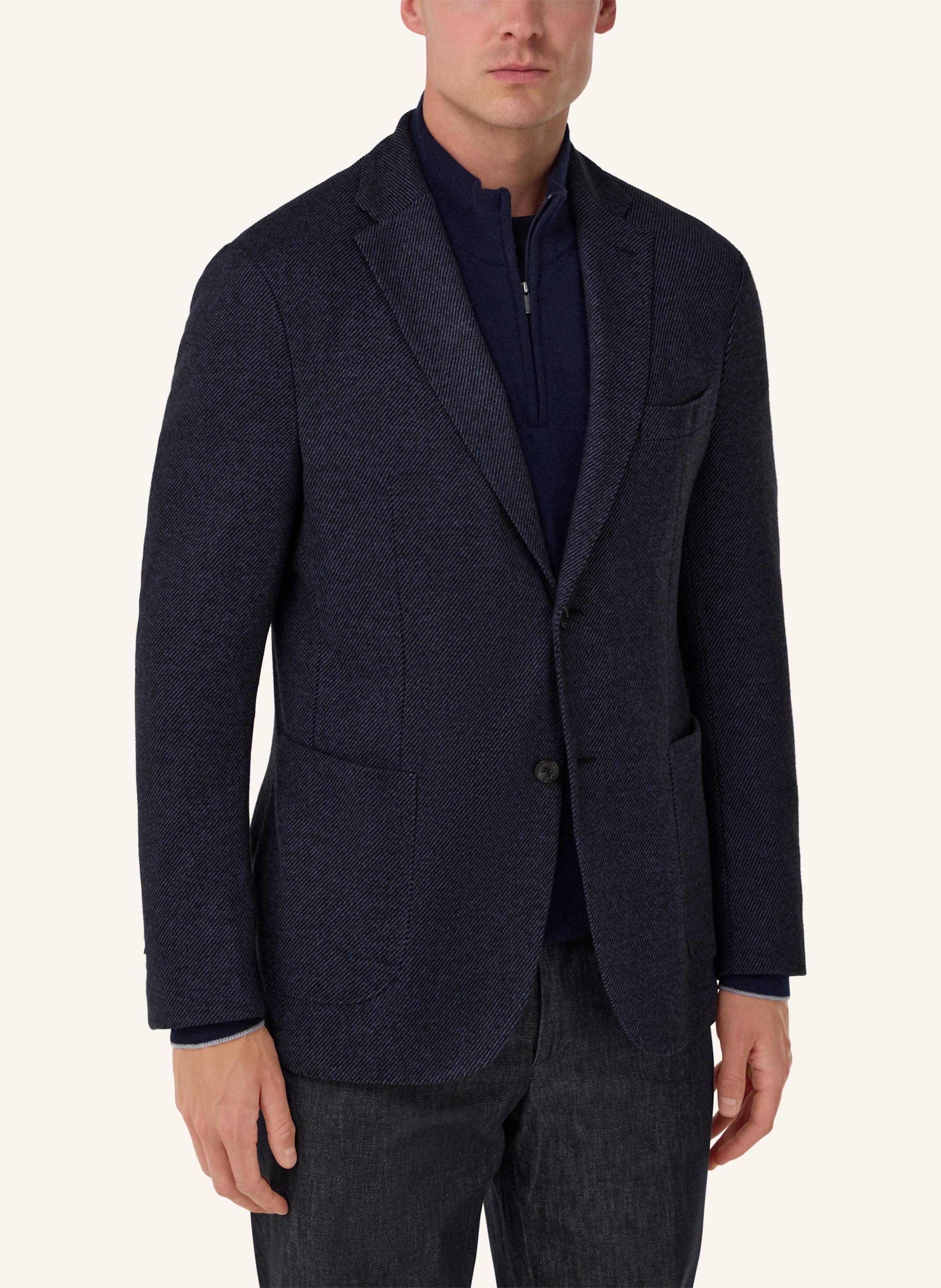 Thumbnail - Boggi Milano Sweat-Sakko blau