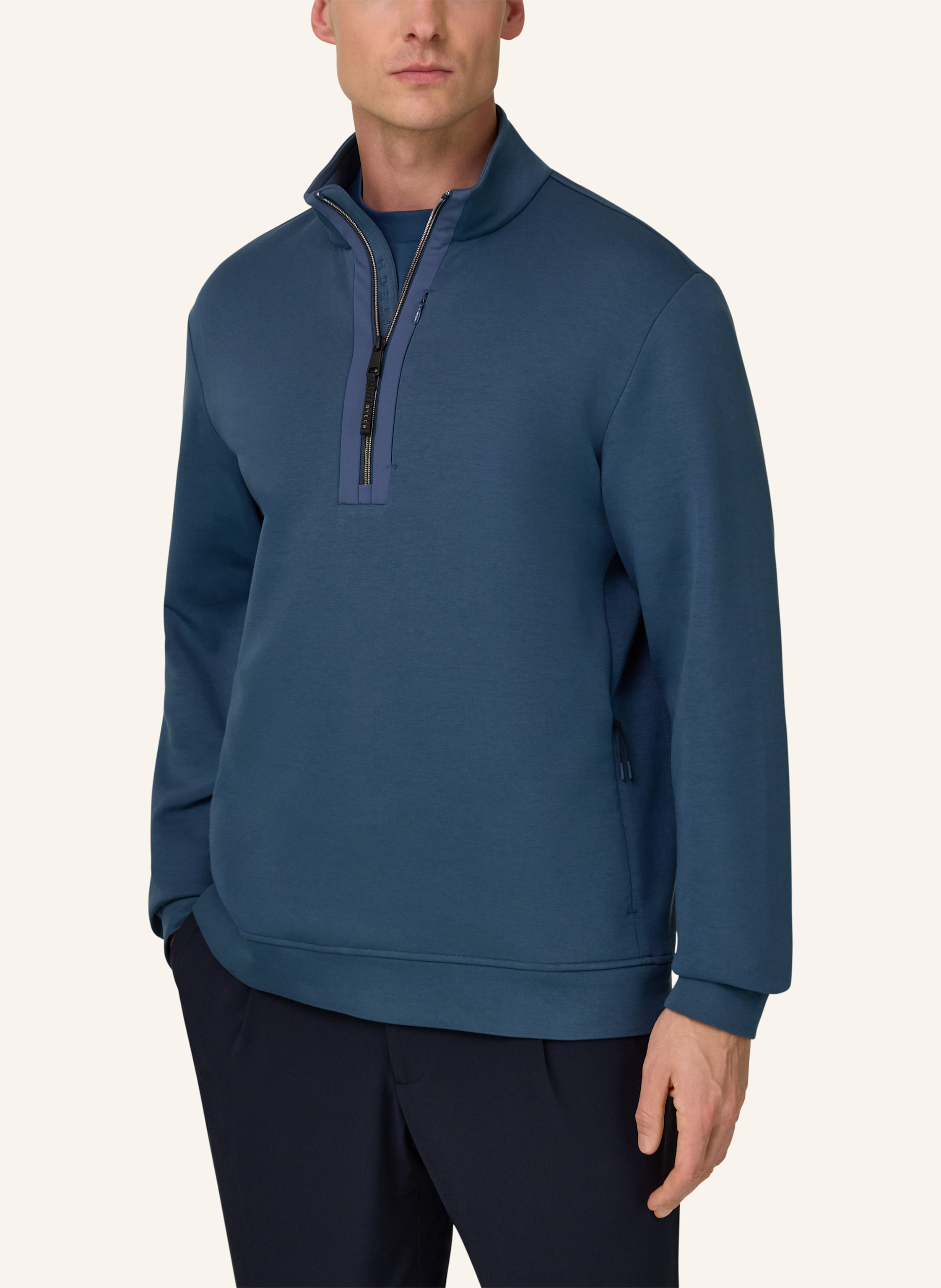 Thumbnail - Boggi Milano Sweatjacke blau