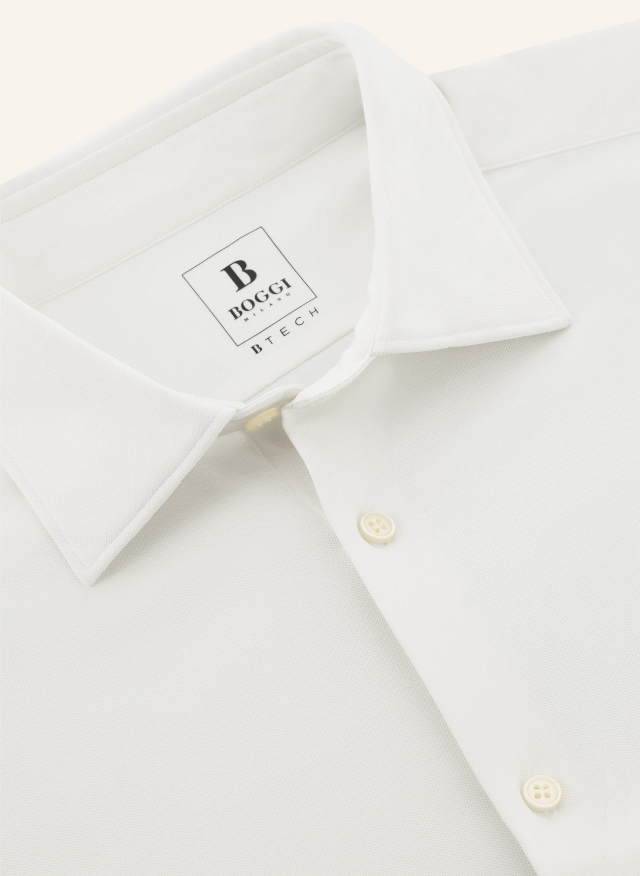 Thumbnail - Boggi Milano Overshirt weiss