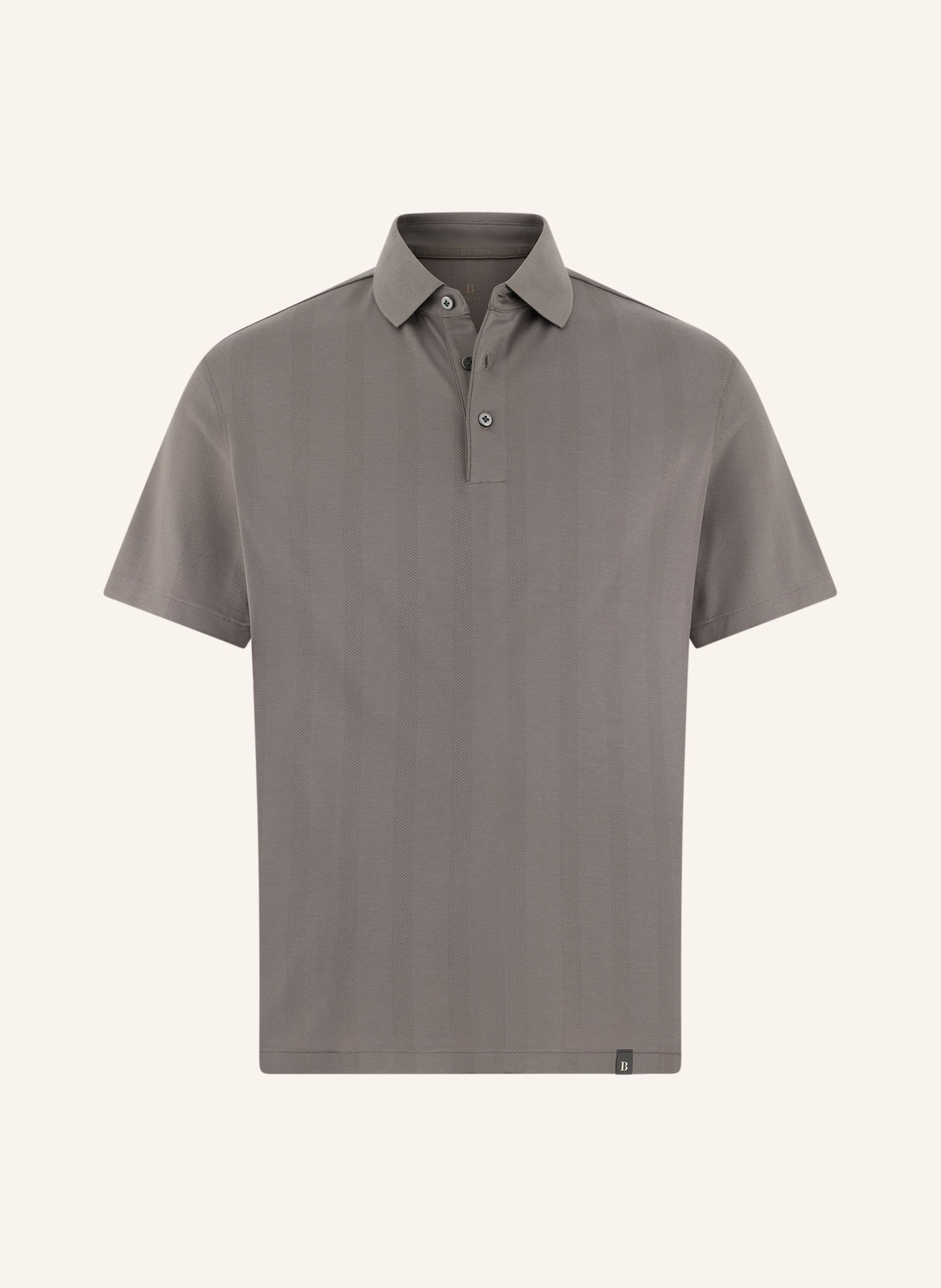 Boggi Milano Piqué-Poloshirt braun