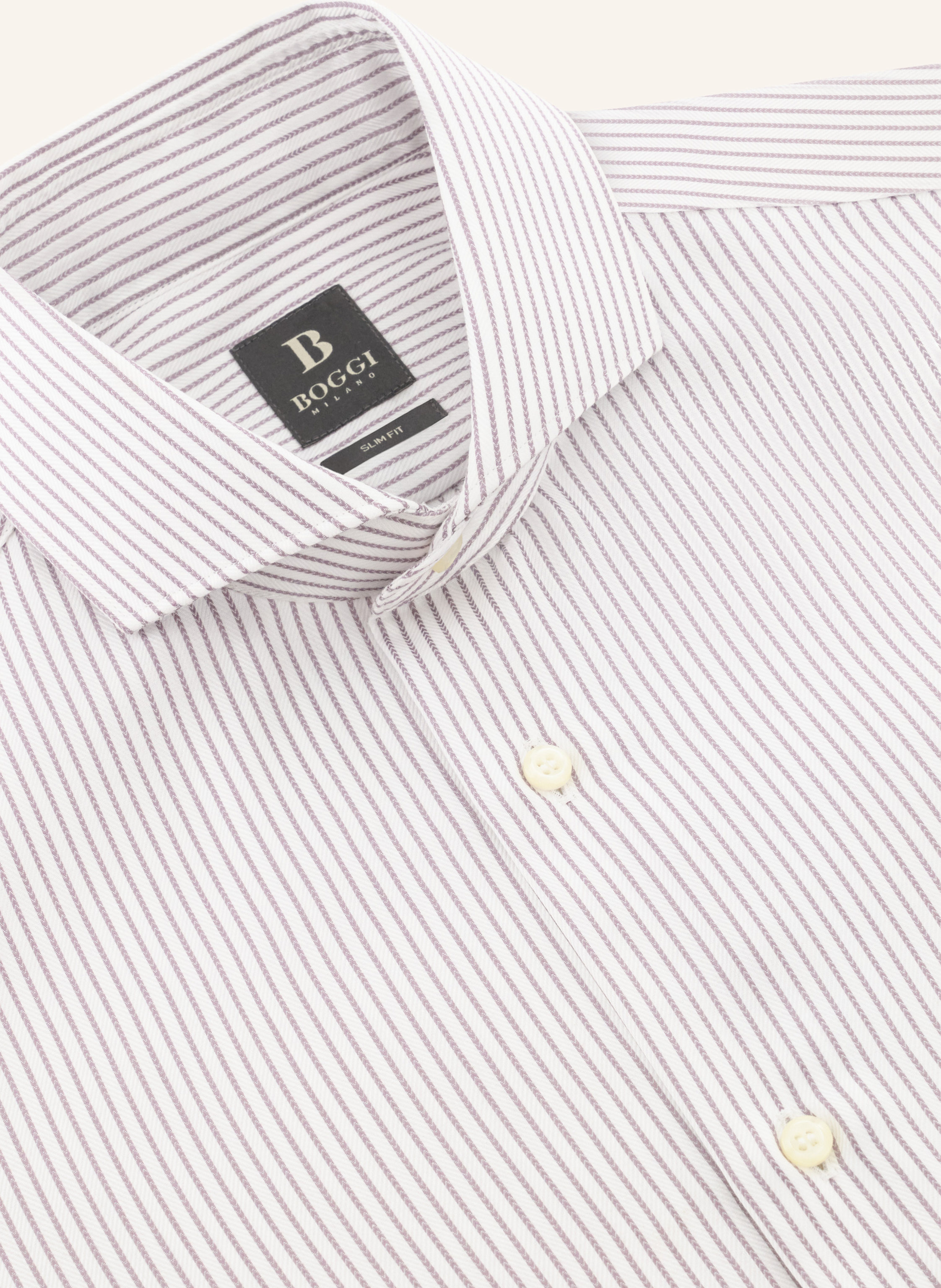 Thumbnail - Boggi Milano Hemd braun