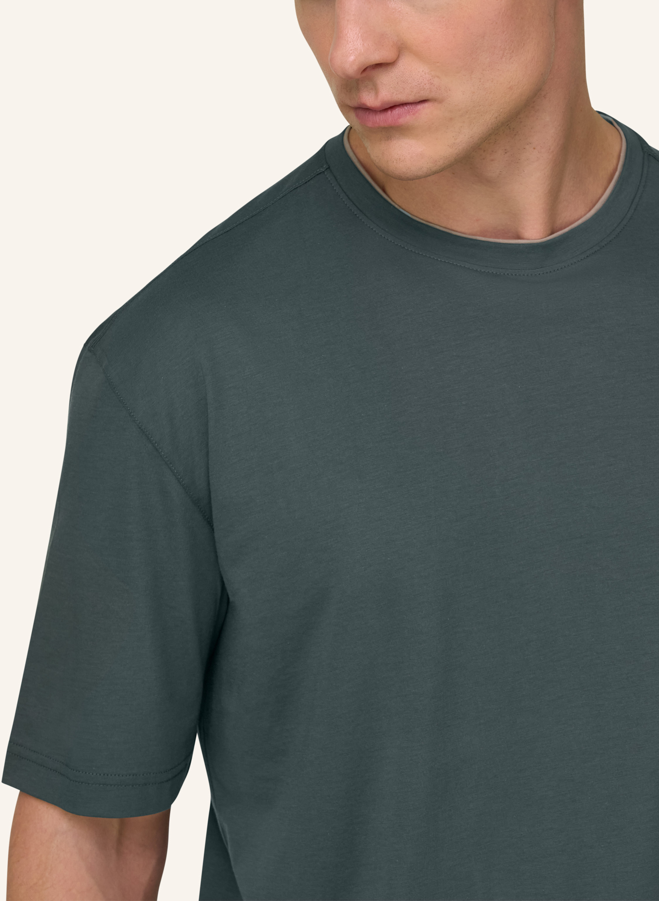 Thumbnail - Boggi Milano T-Shirt gruen