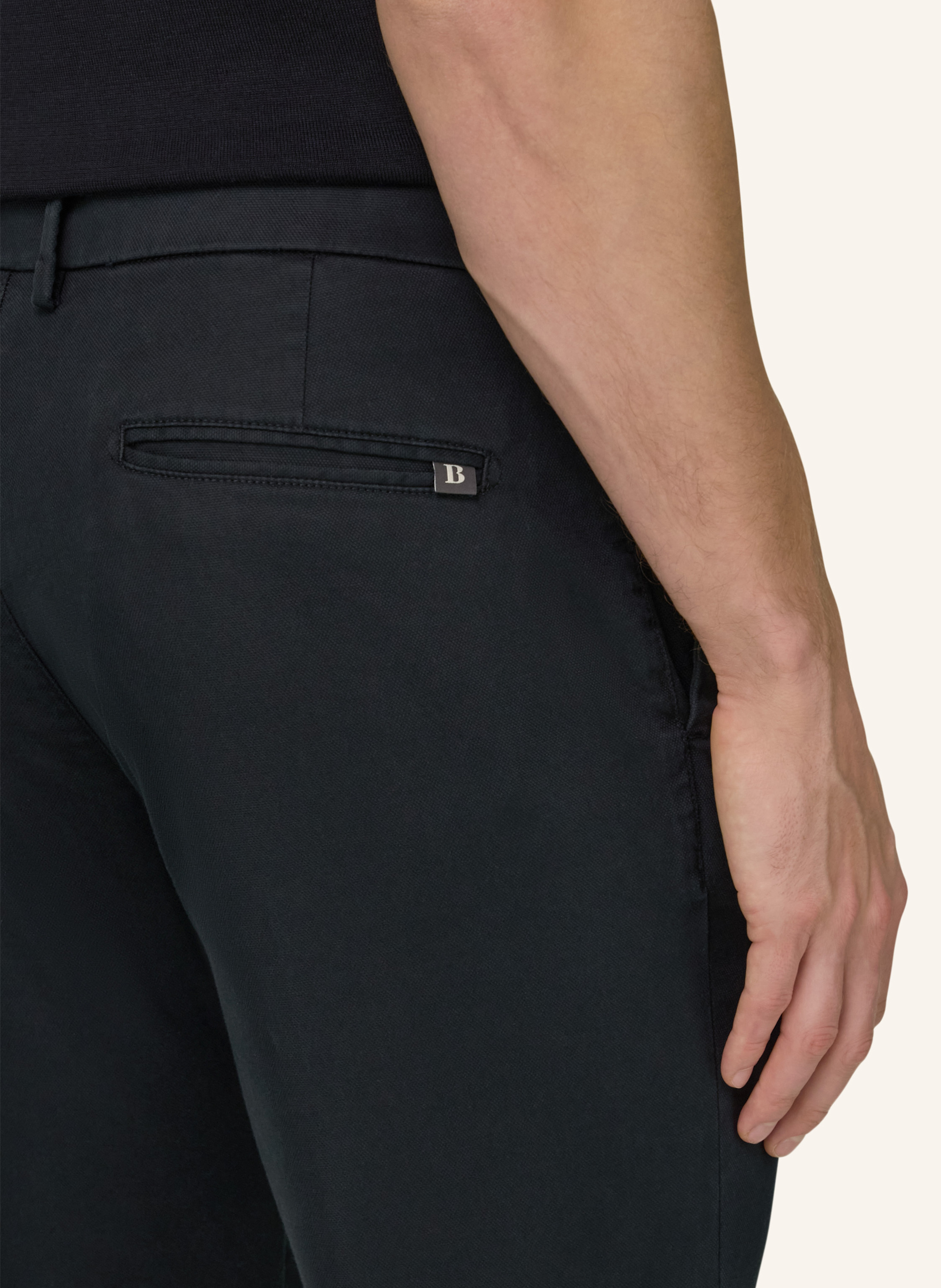 Thumbnail - Boggi Milano Cordhose schwarz
