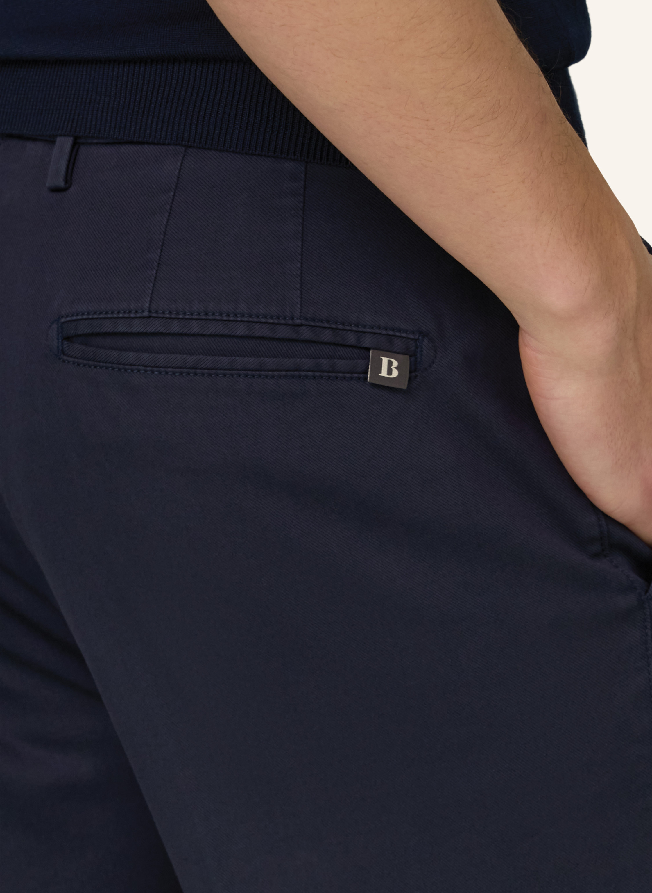 Thumbnail - Boggi Milano Cordhose blau