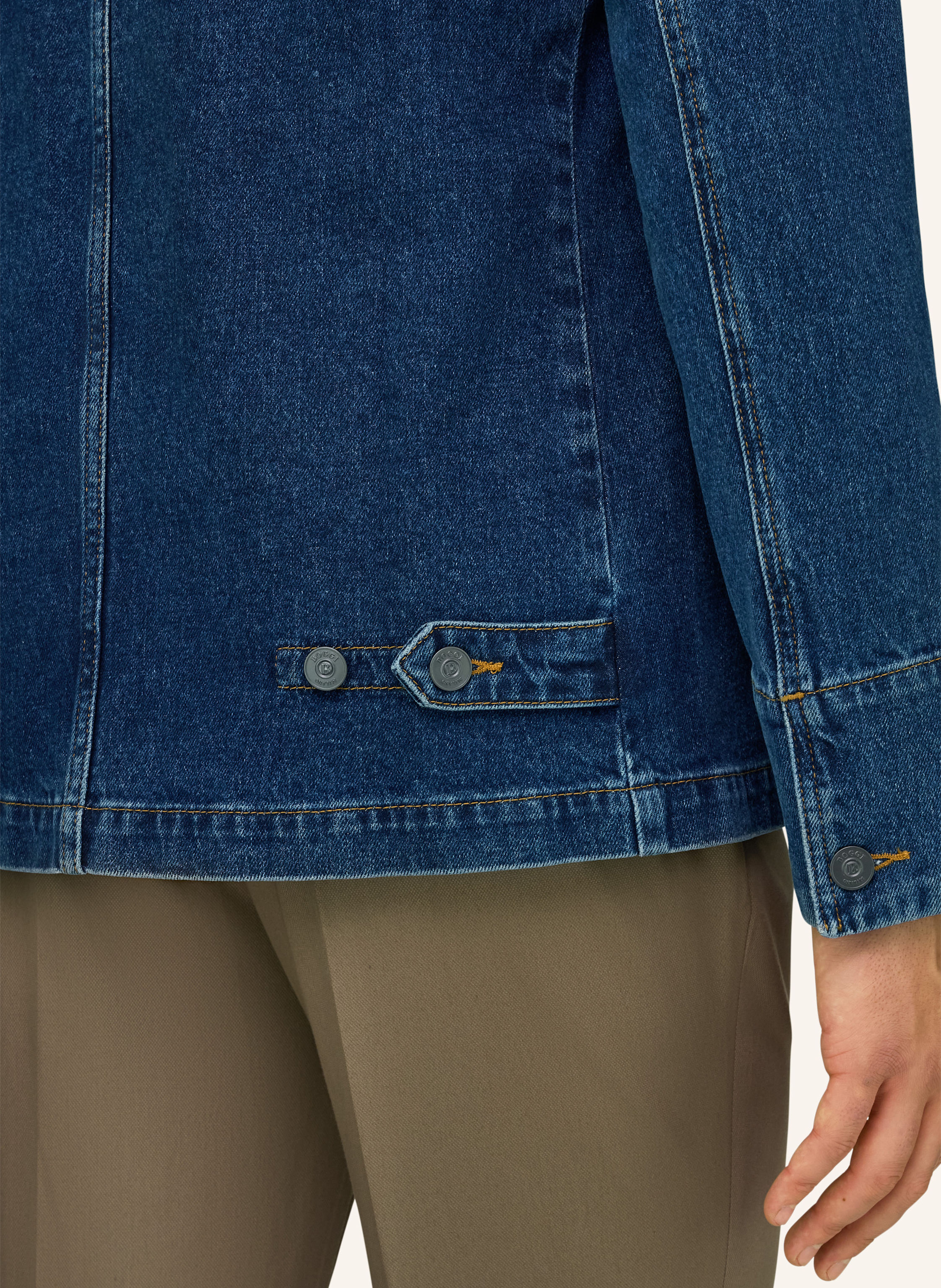 Thumbnail - Boggi Milano Overjacket blau