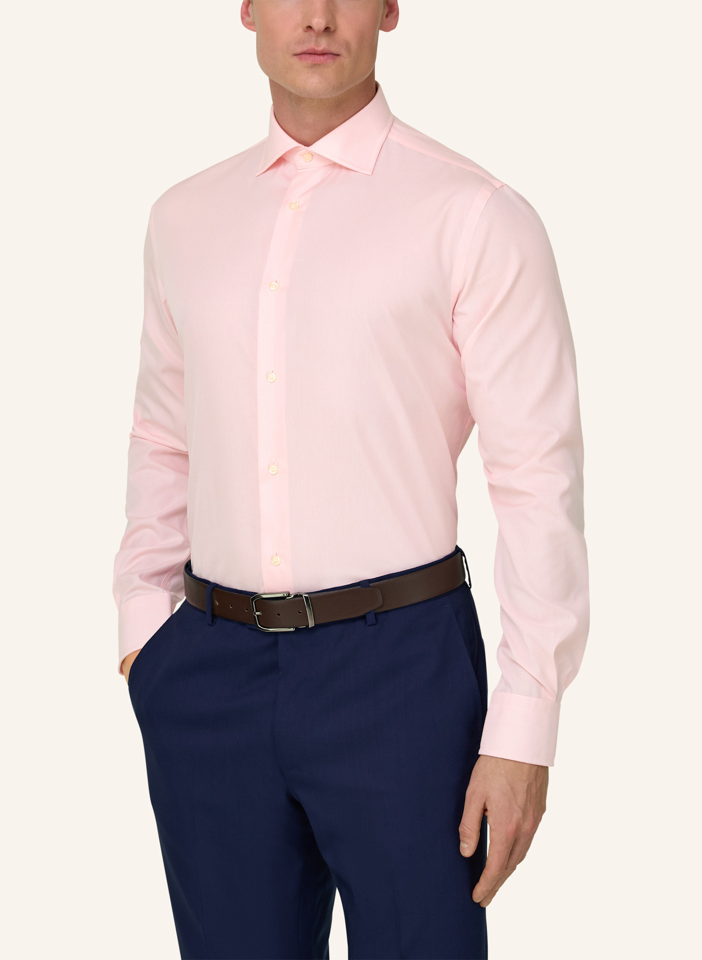 Thumbnail - Boggi Milano Hemd pink