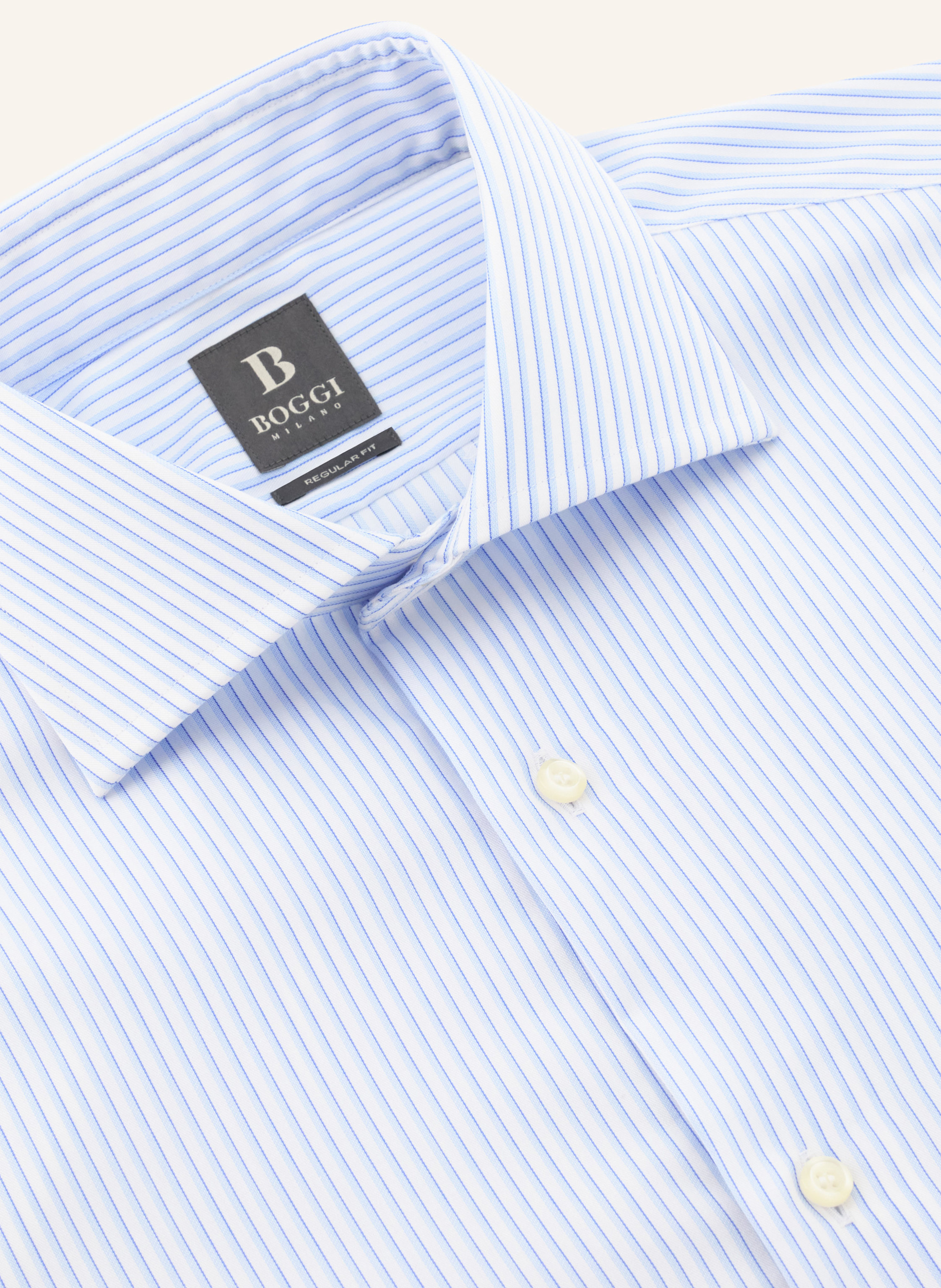 Thumbnail - Boggi Milano Hemd blau