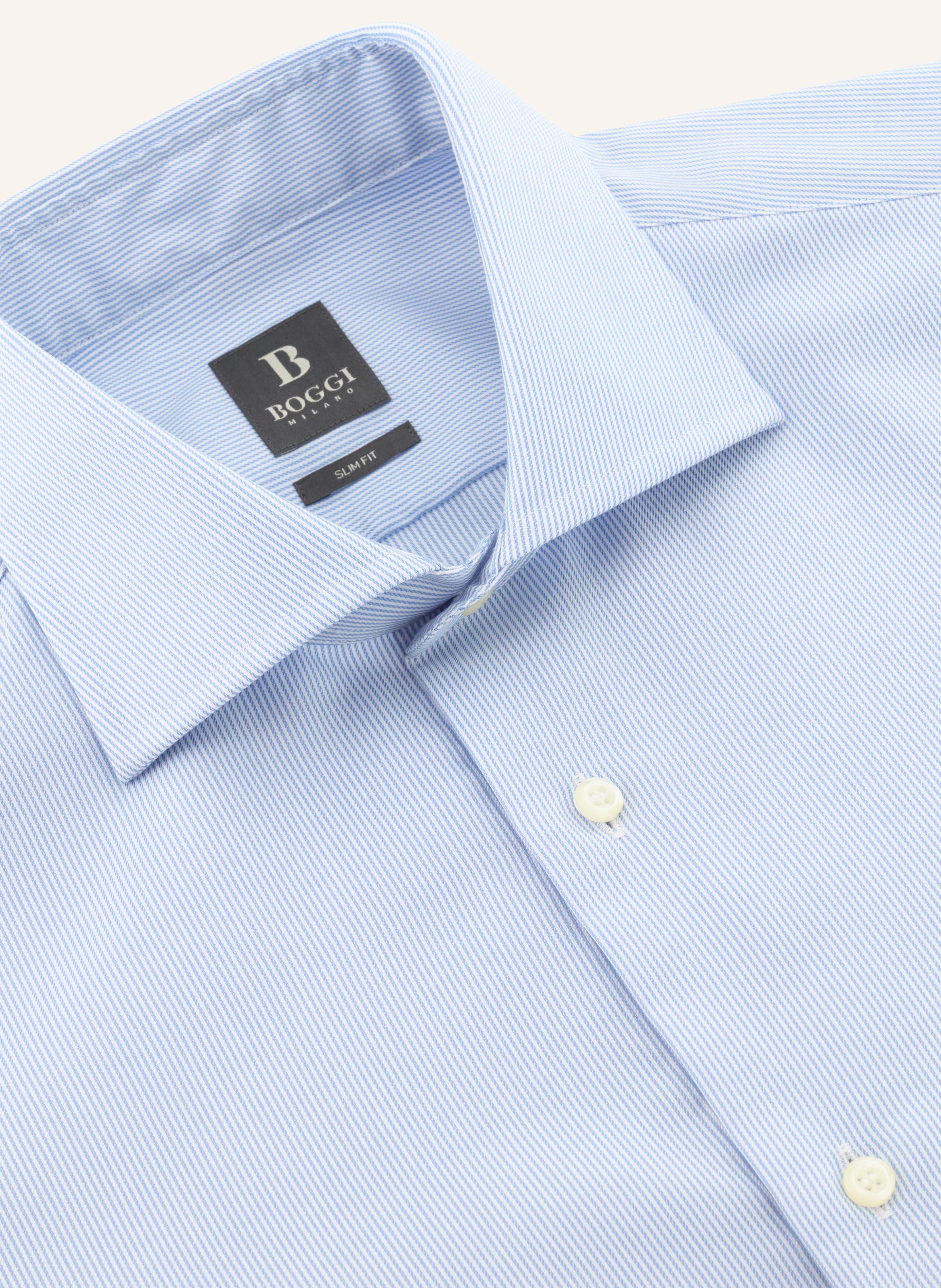 Thumbnail - Boggi Milano Hemd blau