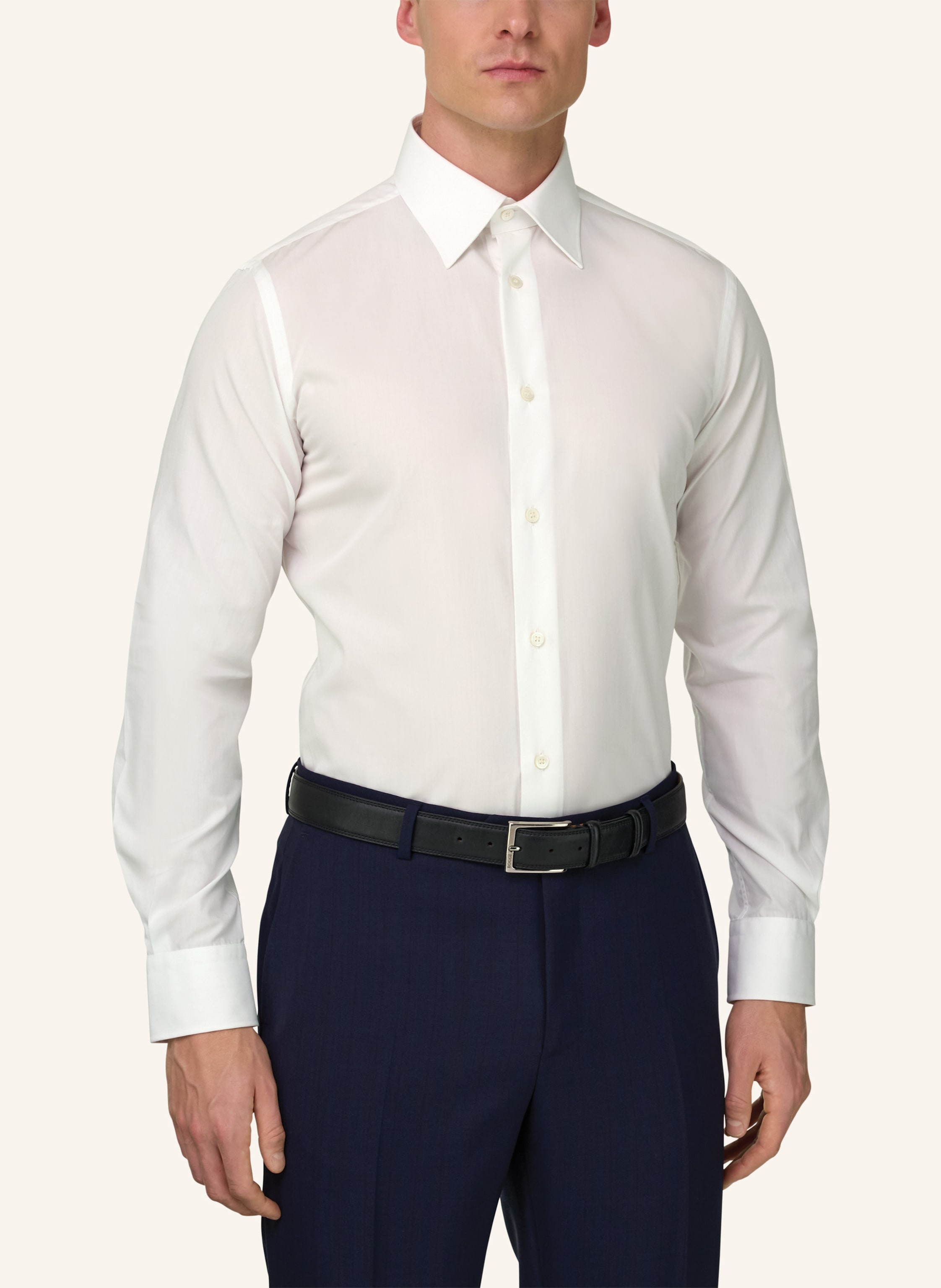 Thumbnail - Boggi Milano Hemd weiss