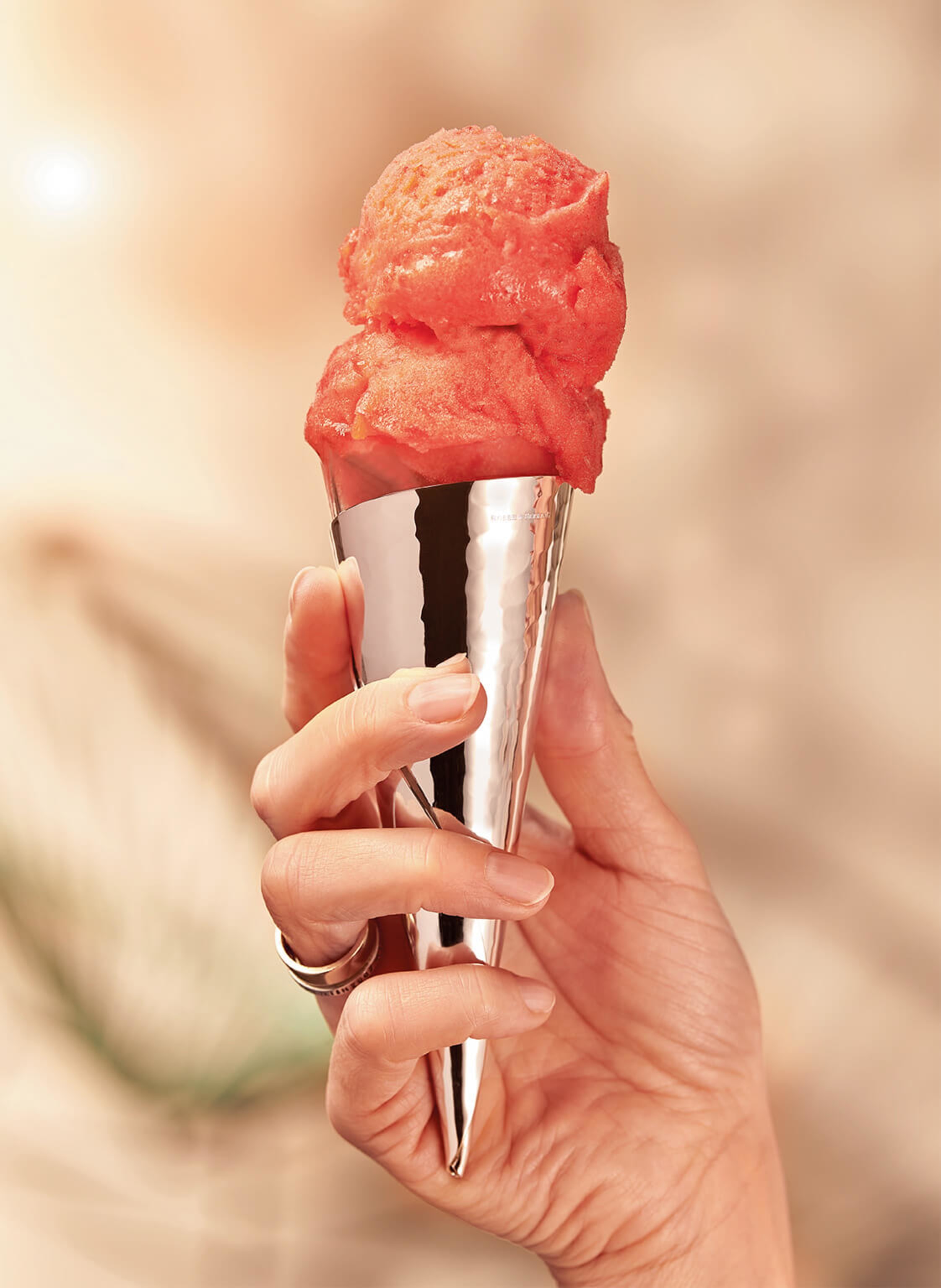 Thumbnail - Robbe & Berking Gourmetwaffel Martelé (90g Versilbert) silber