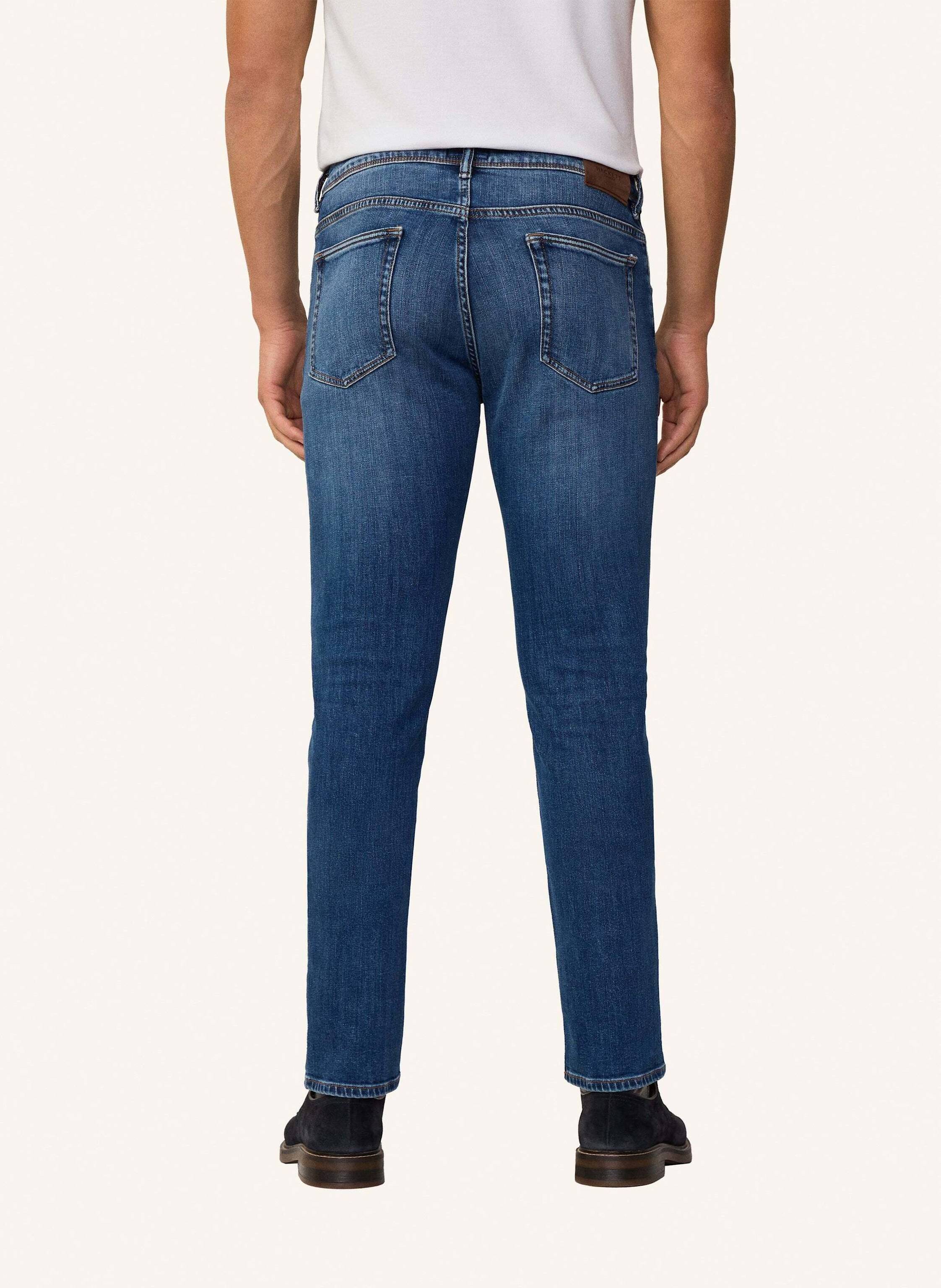 Thumbnail - Hackett London Jeans Overall Vintage Wash Denim blau