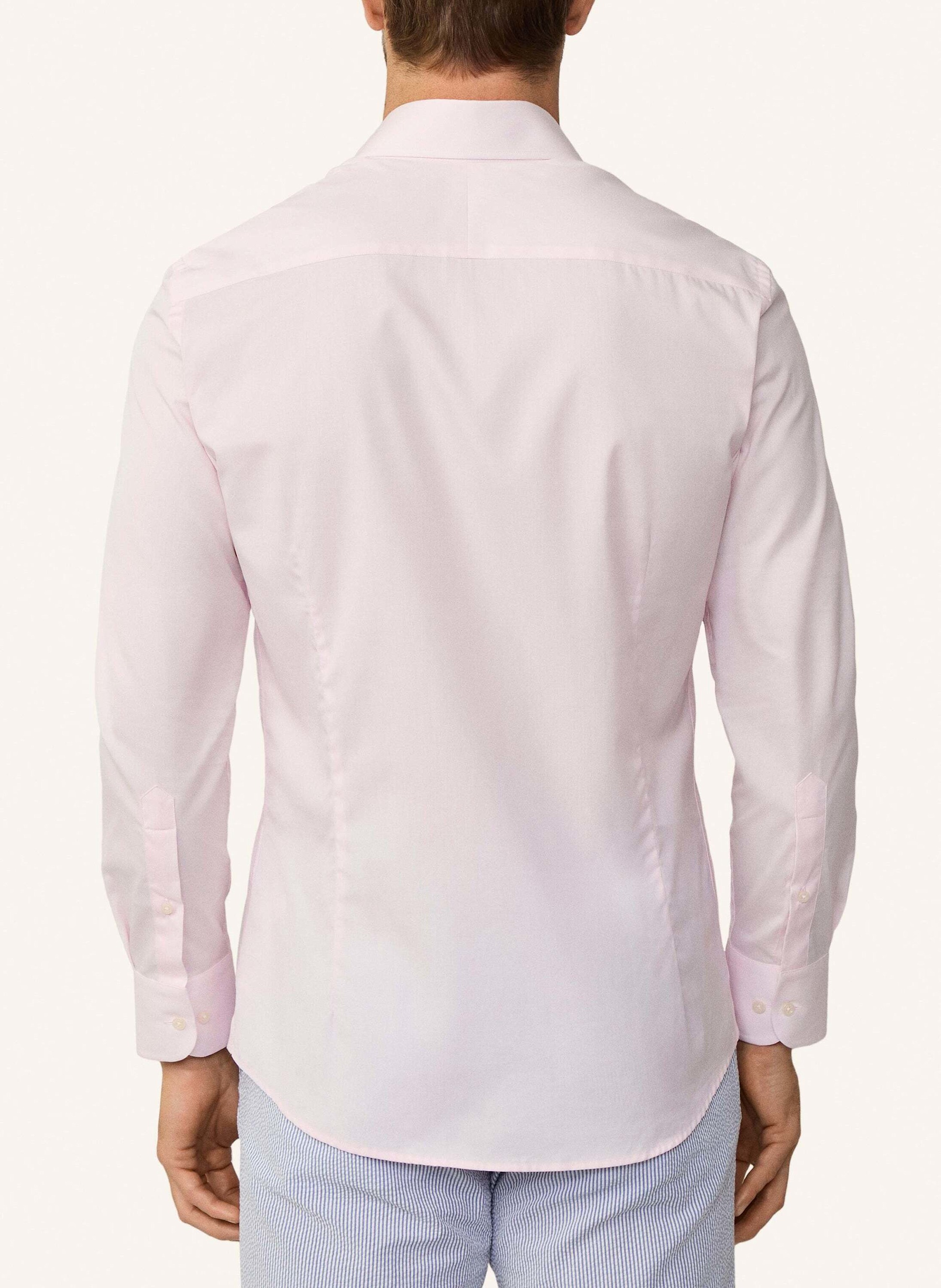 Thumbnail - Hackett London Freizeithemd Poplin Slim Bc pink