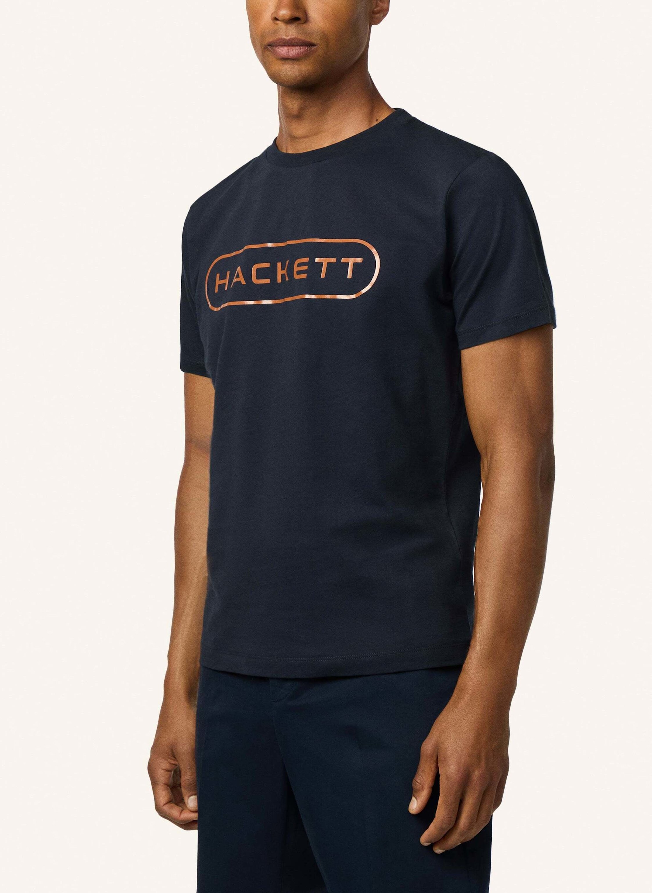 Thumbnail - Hackett London T-Shirt Hs Essential Box blau