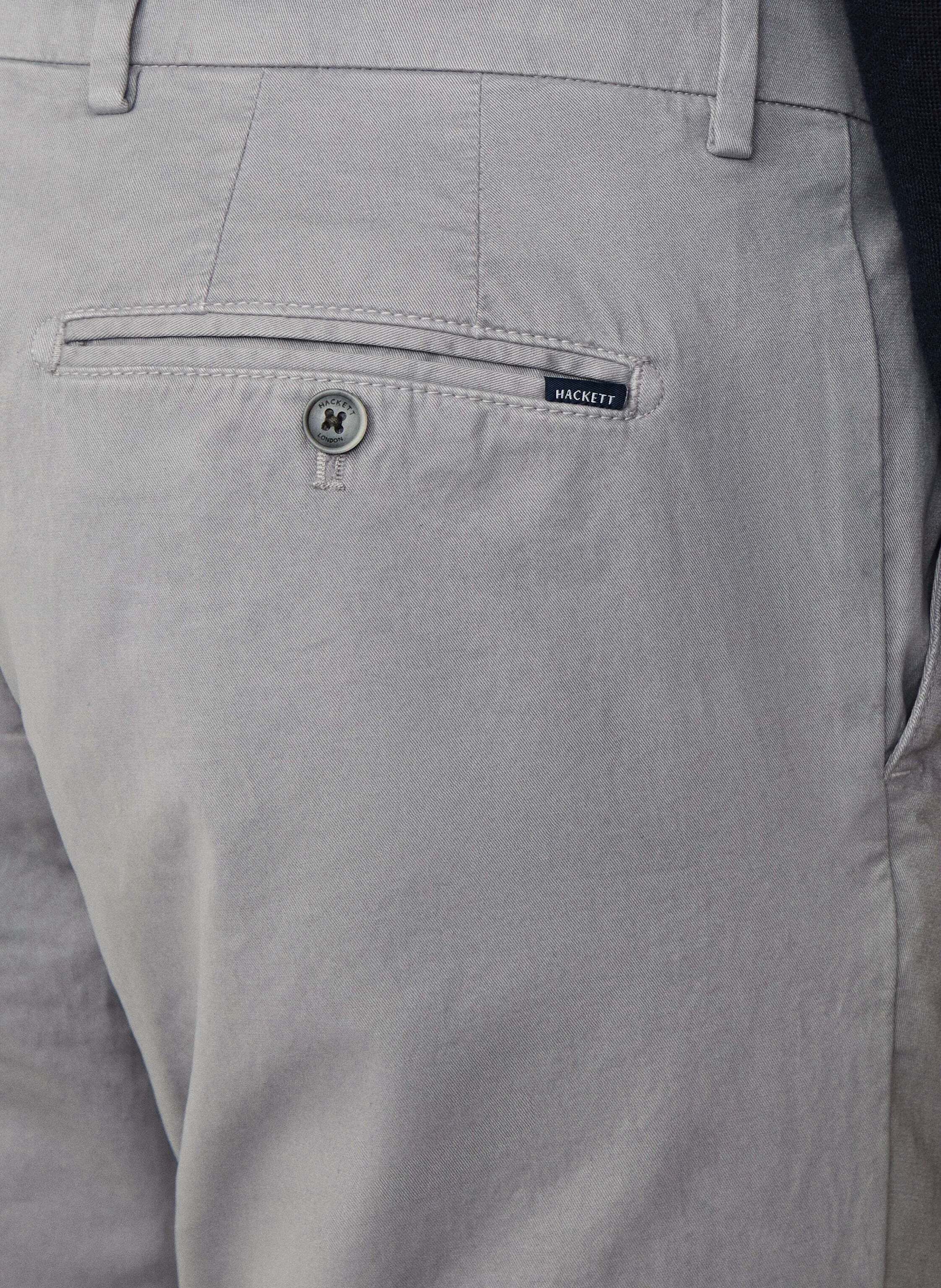 Thumbnail - Hackett London Chino Kensington Slim Fit grau