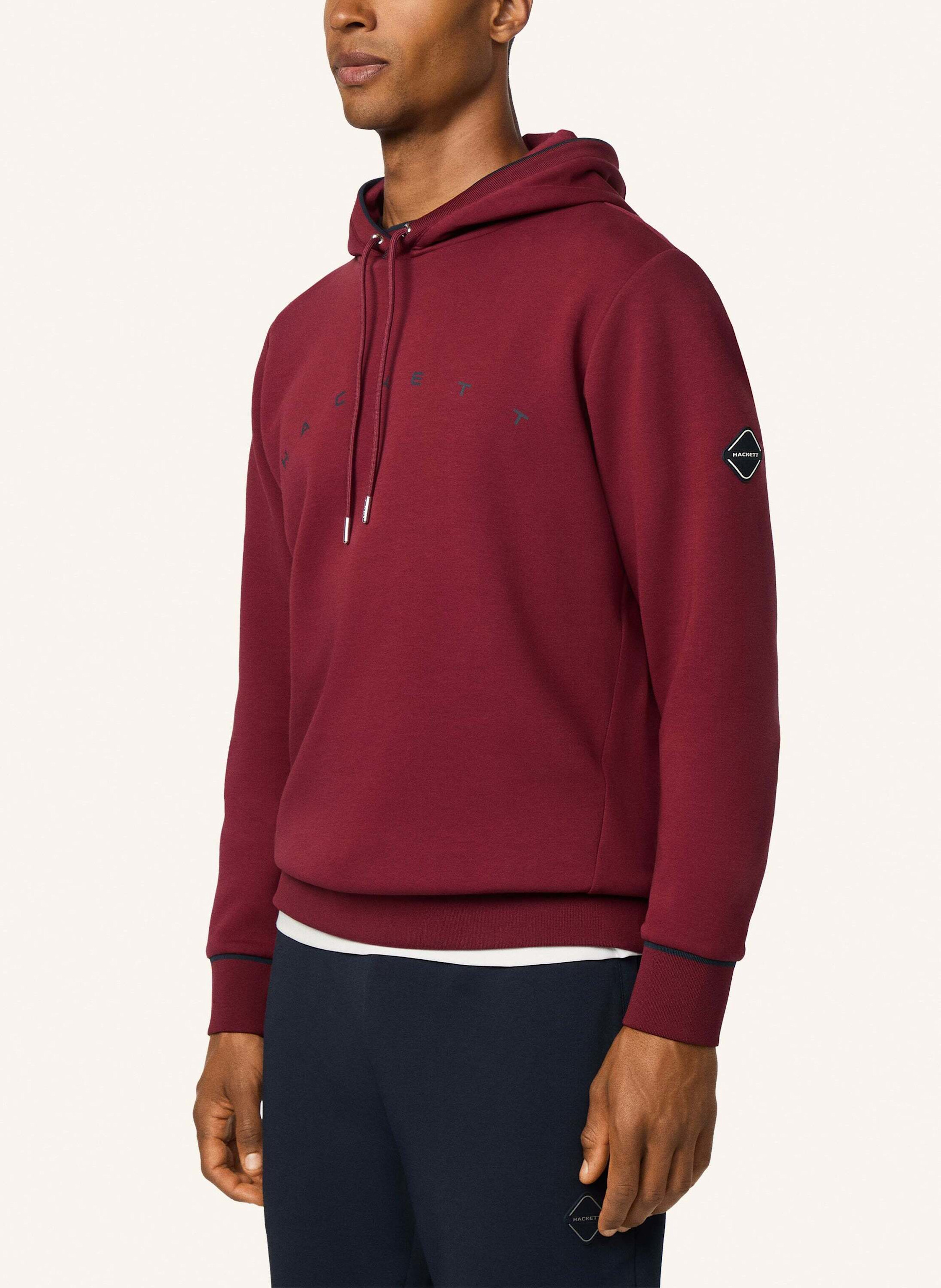 Thumbnail - Hackett London Hoodieshirt Hs Sporting Club Hdy rot