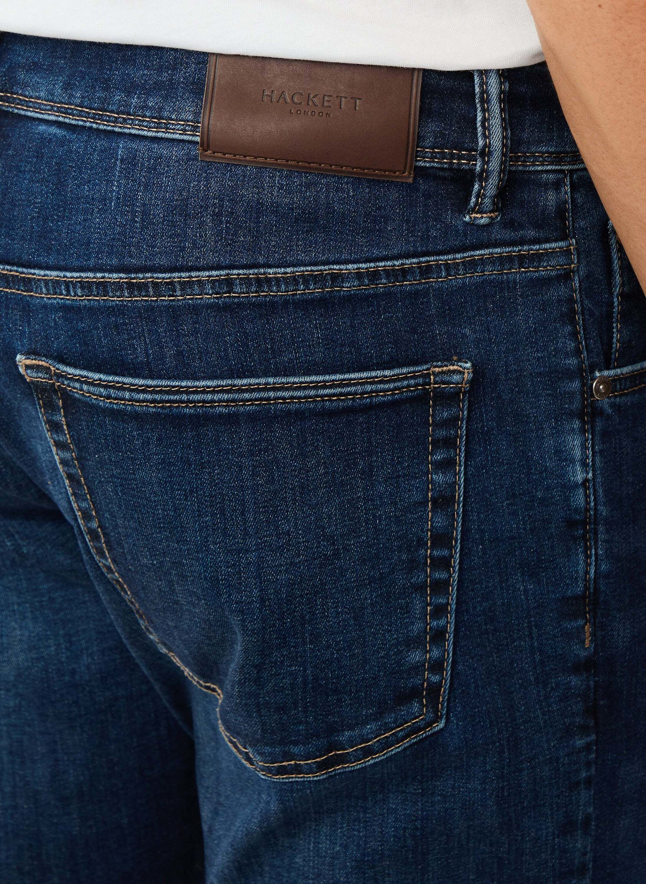 Thumbnail - Hackett London Jeans Powerflex Newburg Slim Fit blau