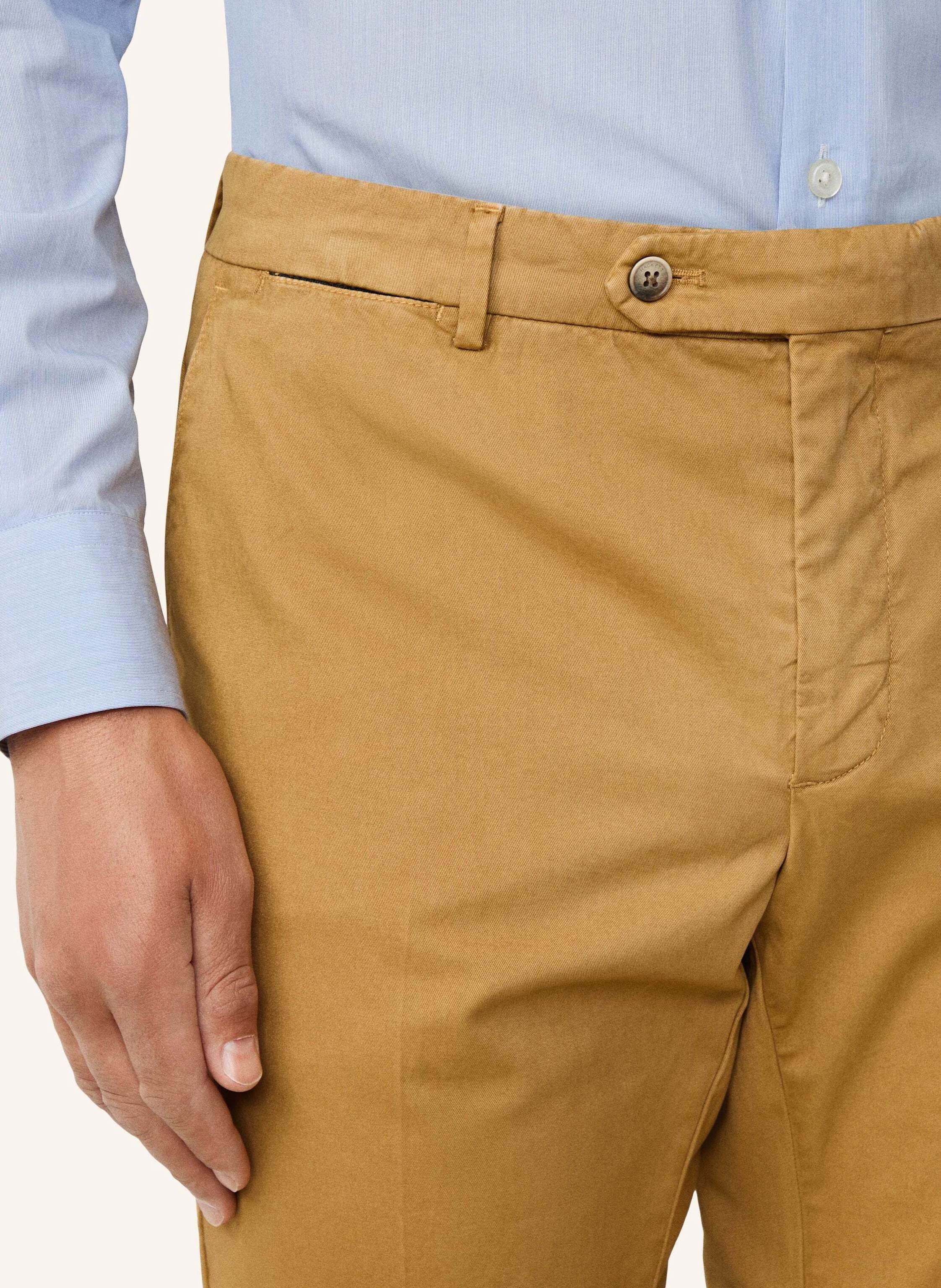 Thumbnail - Hackett London Chino Kensington Slim Fit gelb