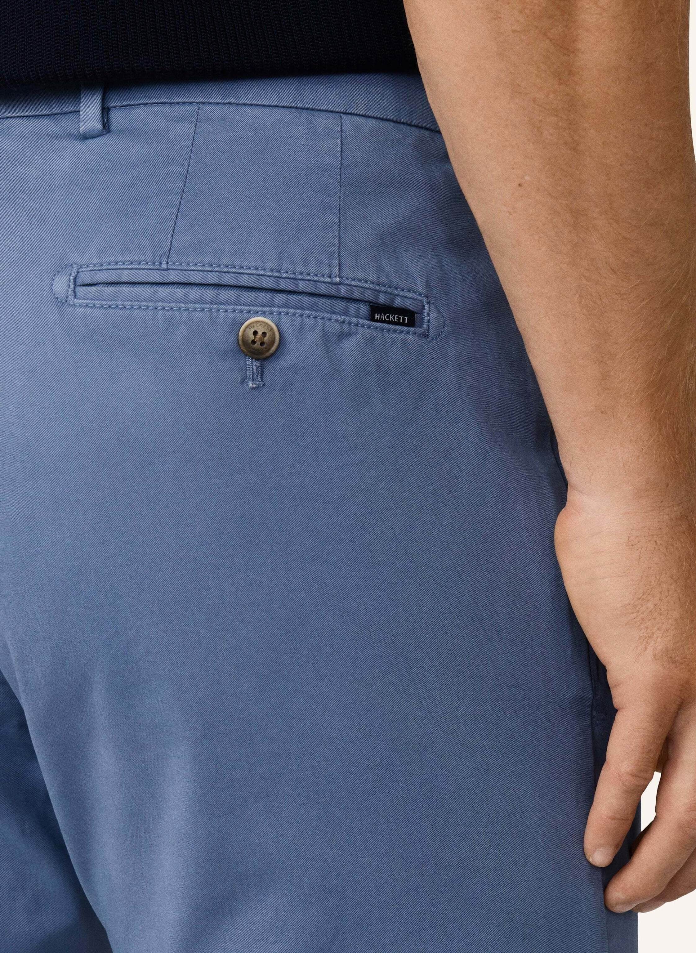 Thumbnail - Hackett London Chino Kensington Slim Fit blau