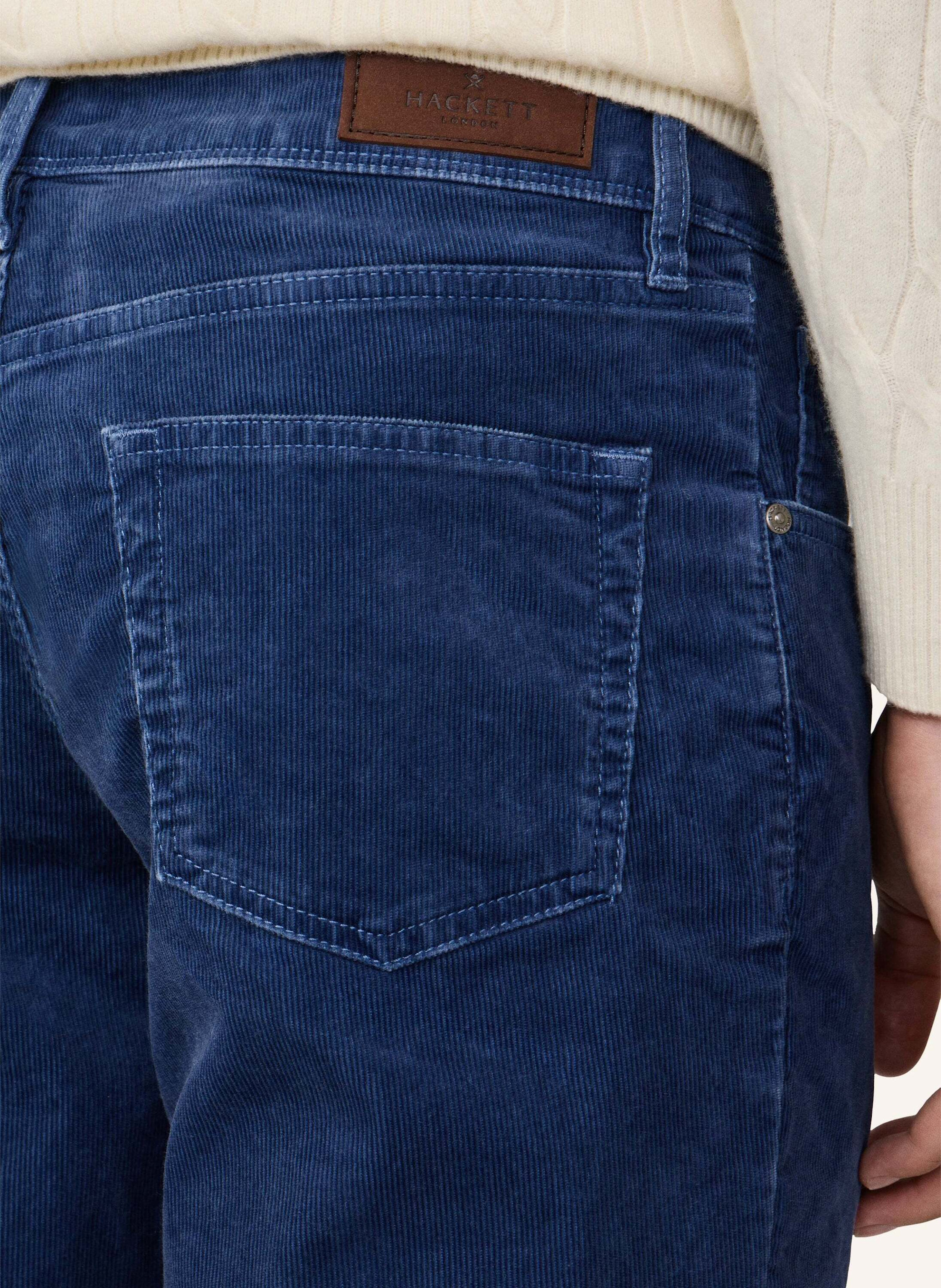 Thumbnail - Hackett London 5-Pocket Pigment Cord 5pkt blau