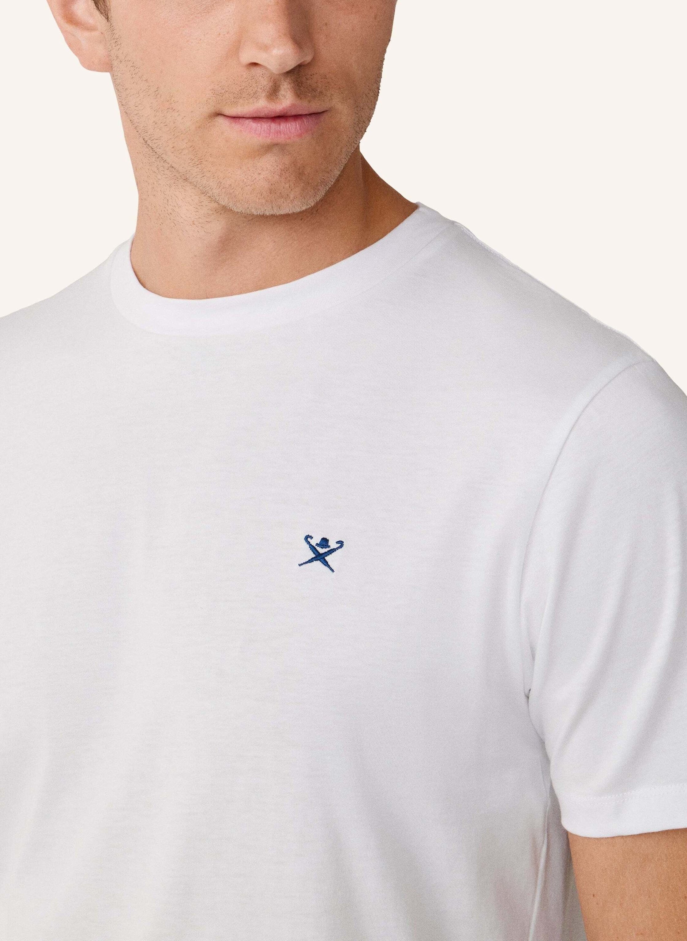 Thumbnail - Hackett London T-Shirt Ss Logo Tee weiss