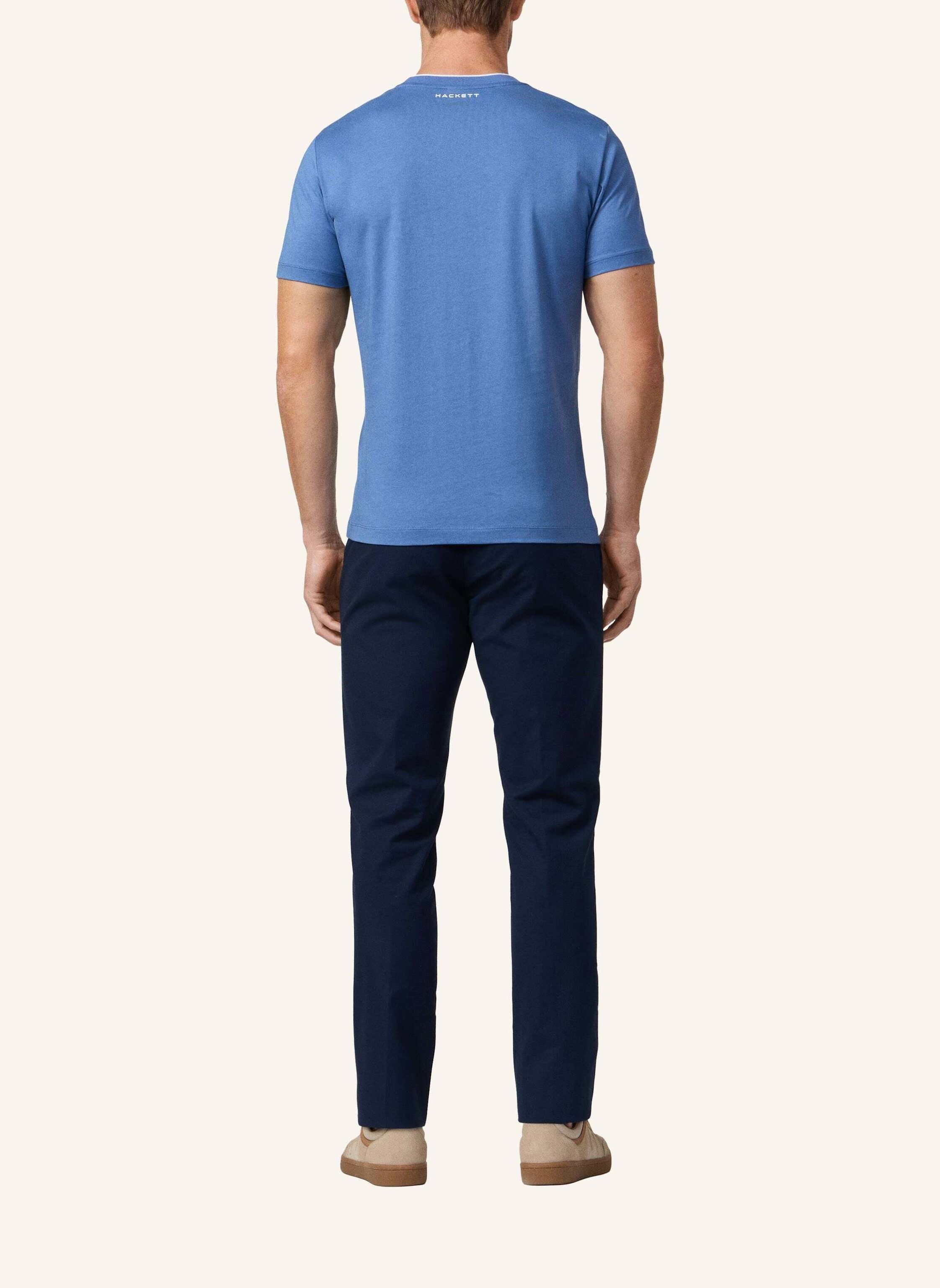 Thumbnail - Hackett London T-Shirt Hs Essential Tee blau