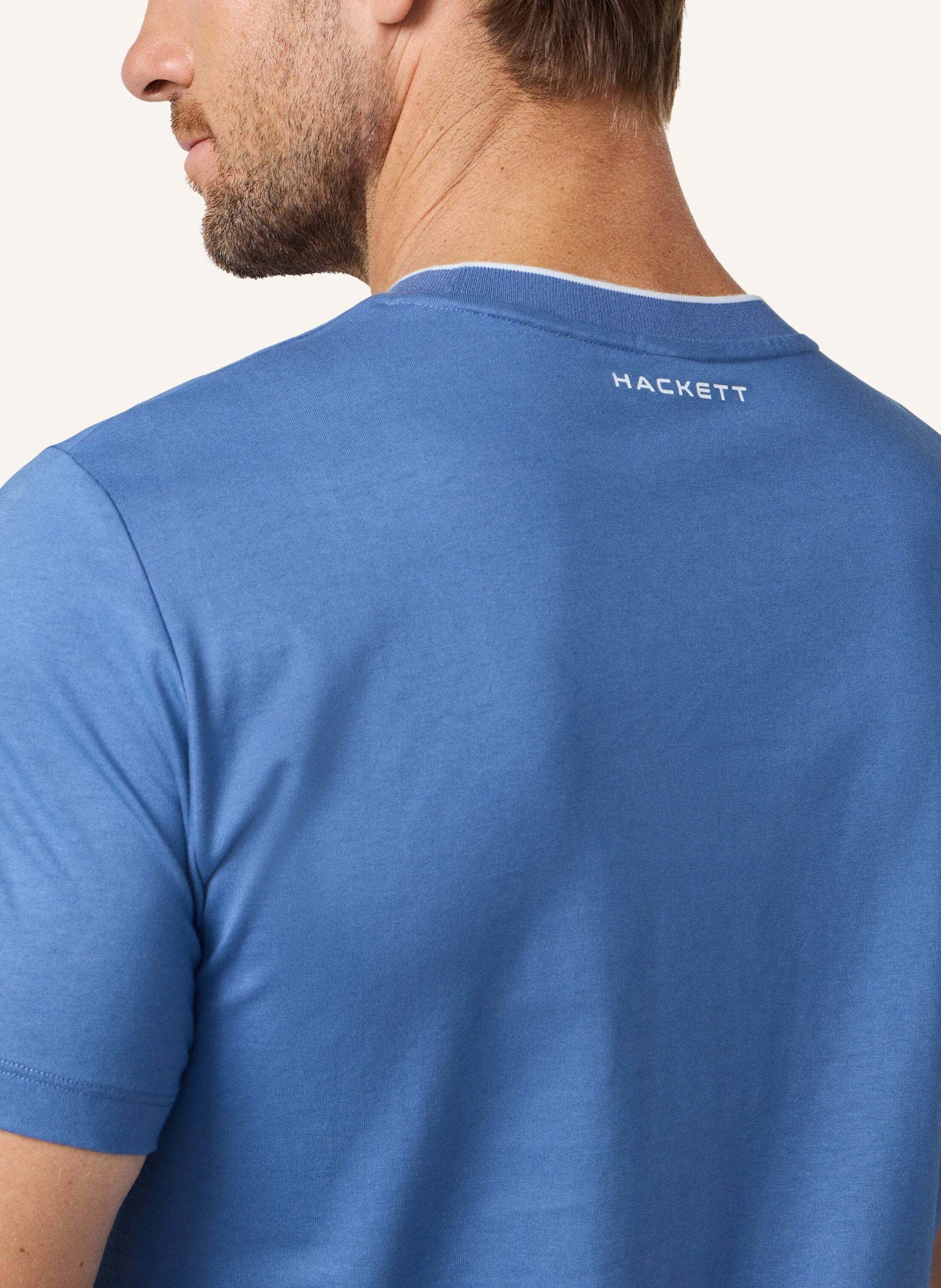 Thumbnail - Hackett London T-Shirt Hs Essential Tee blau