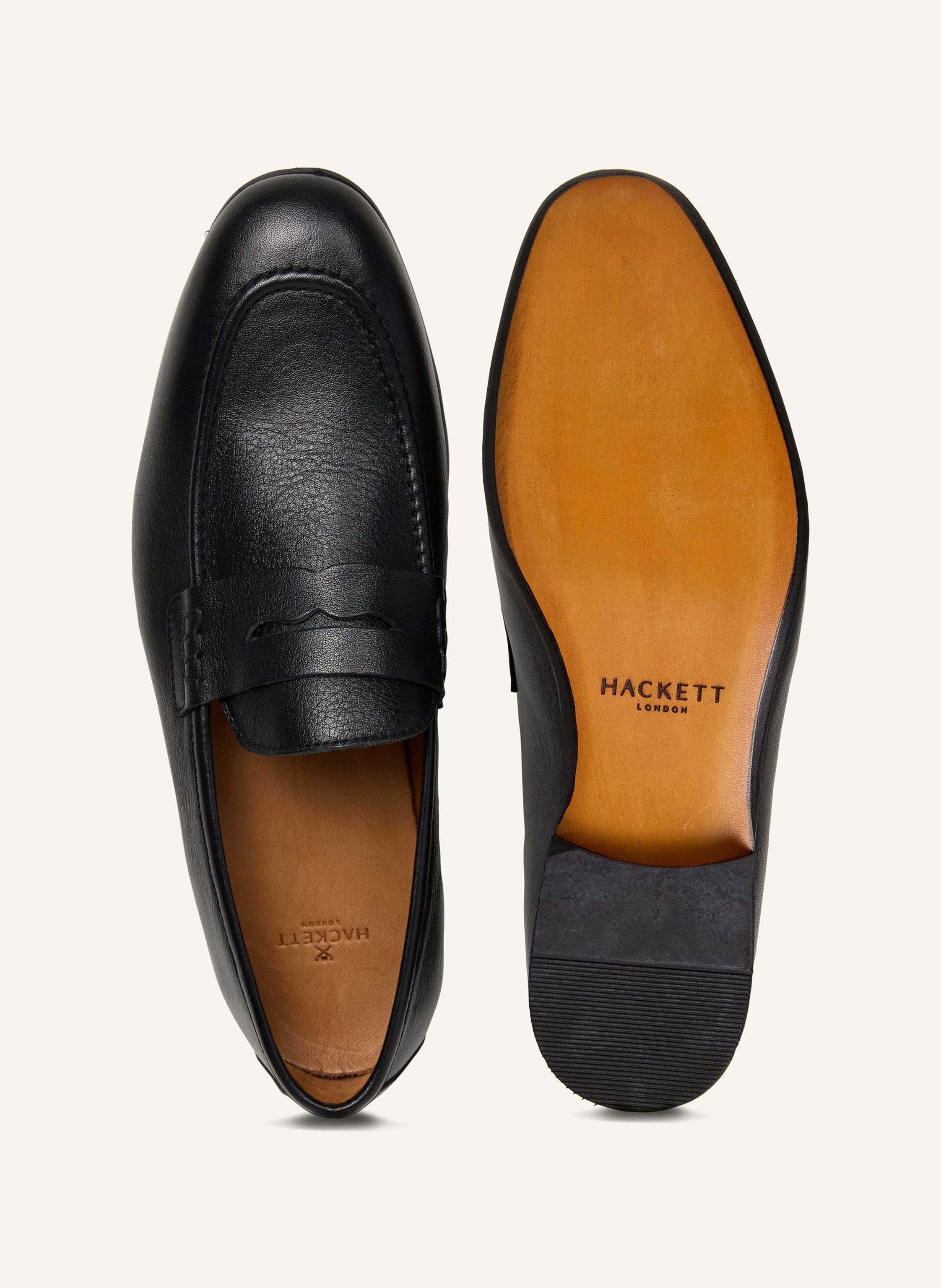 Thumbnail - Hackett London Loafer Regal Saddle schwarz