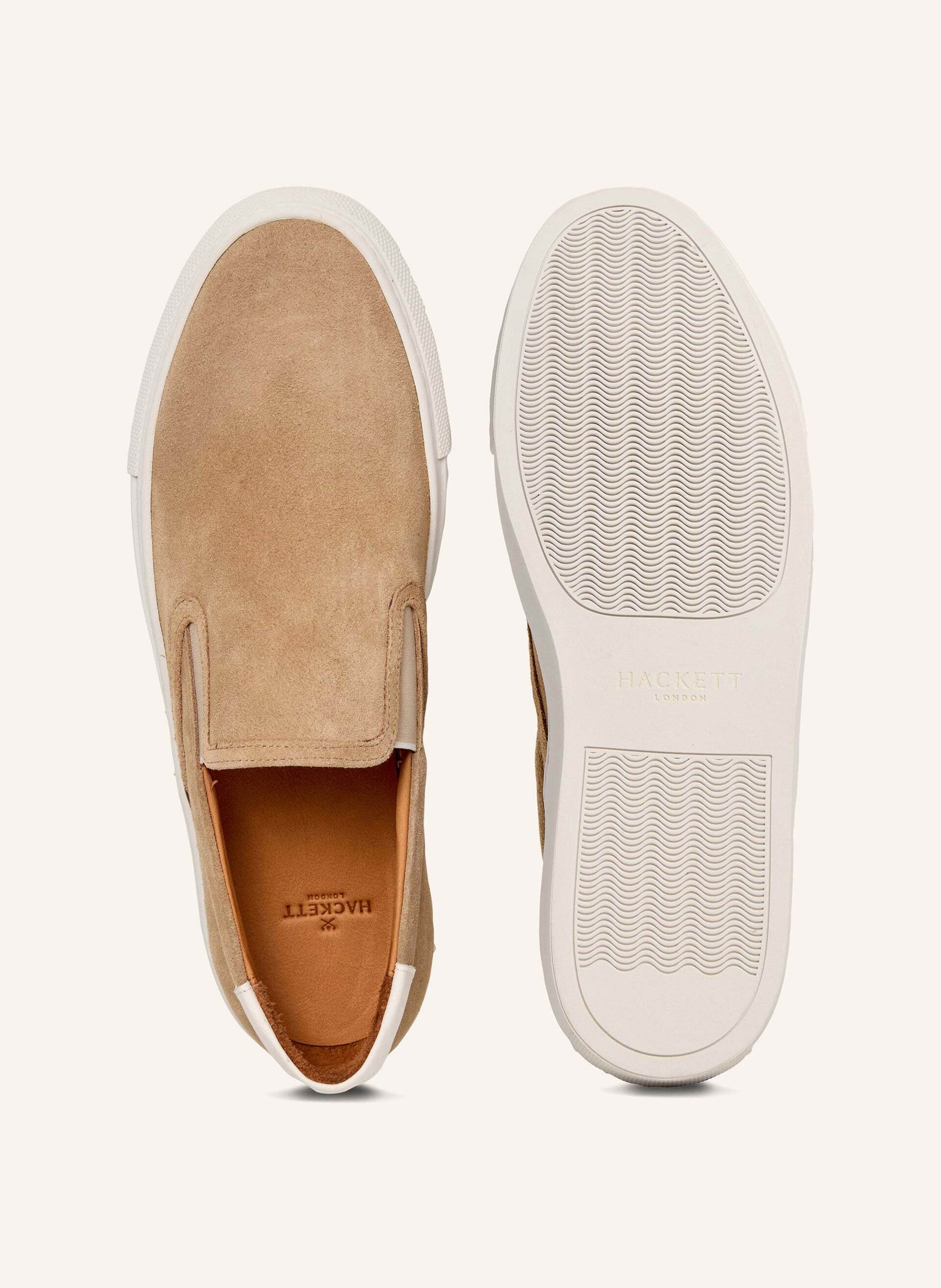 Thumbnail - Hackett London Sportschuhe Idol Slip On beige