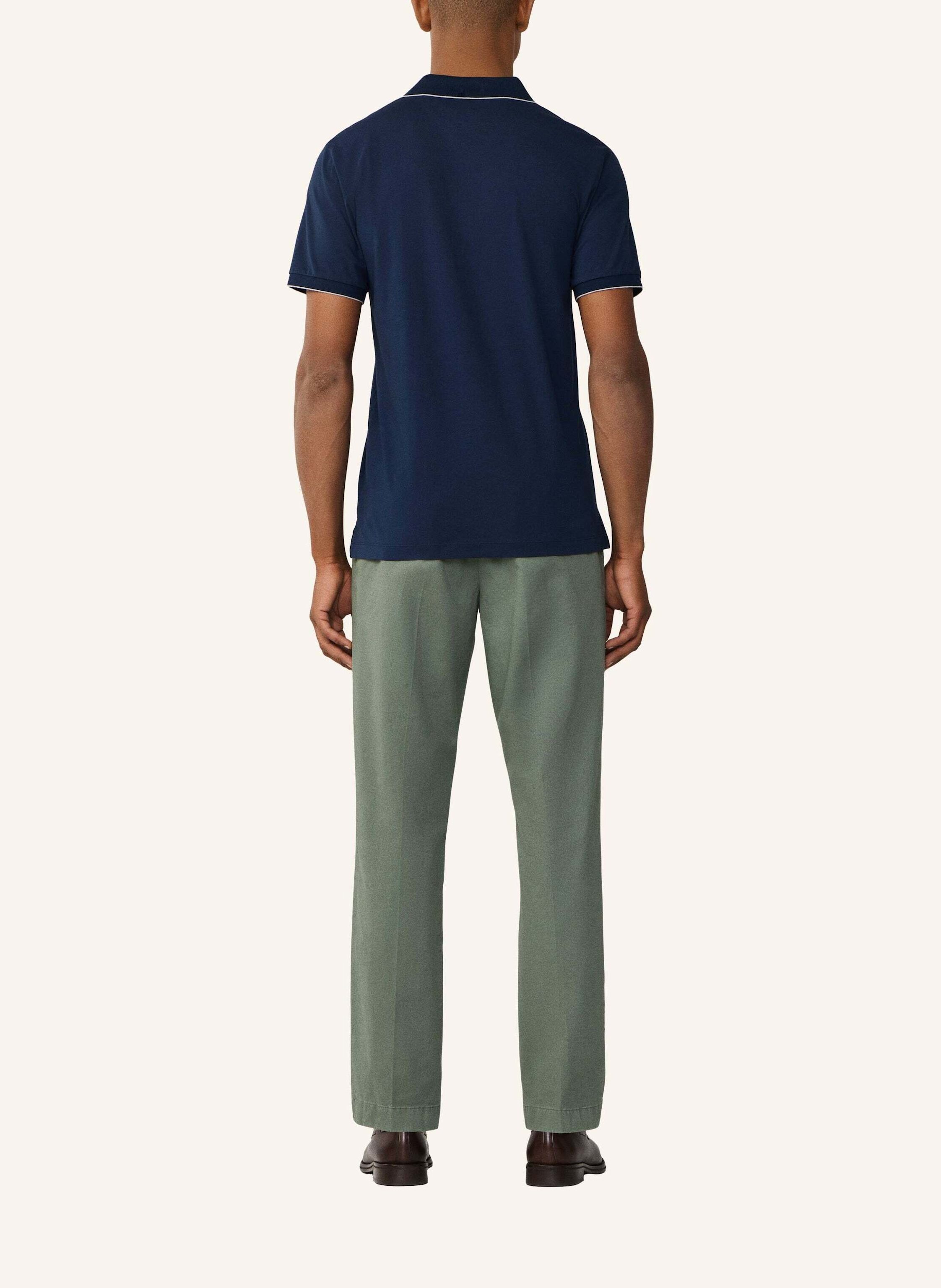 Thumbnail - Hackett London Poloshirt Tipped Jersey Polo blau