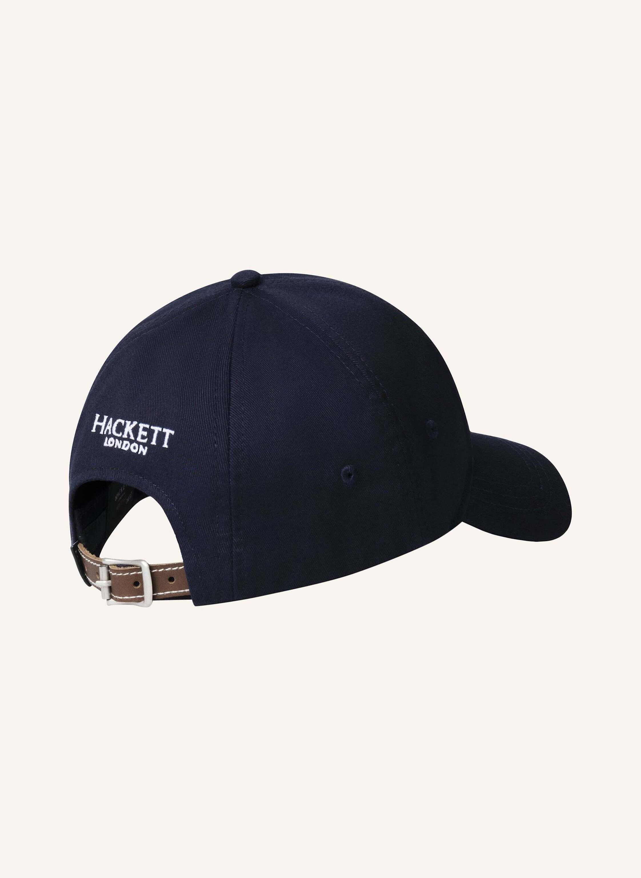 Thumbnail - Hackett London Cap Hrtg H Box Cap blau