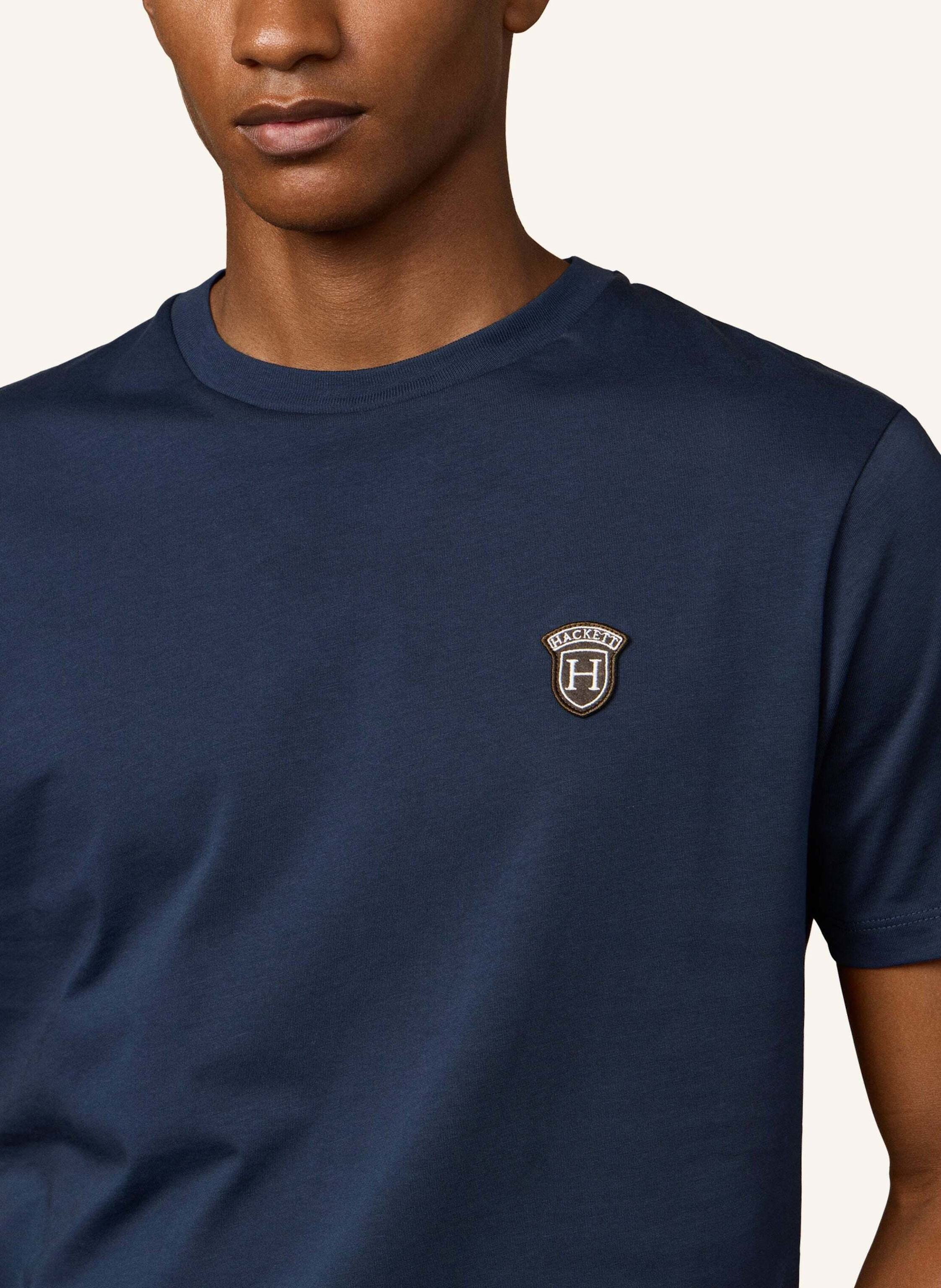 Thumbnail - Hackett London T-Shirt Heritage Badge Tee blau