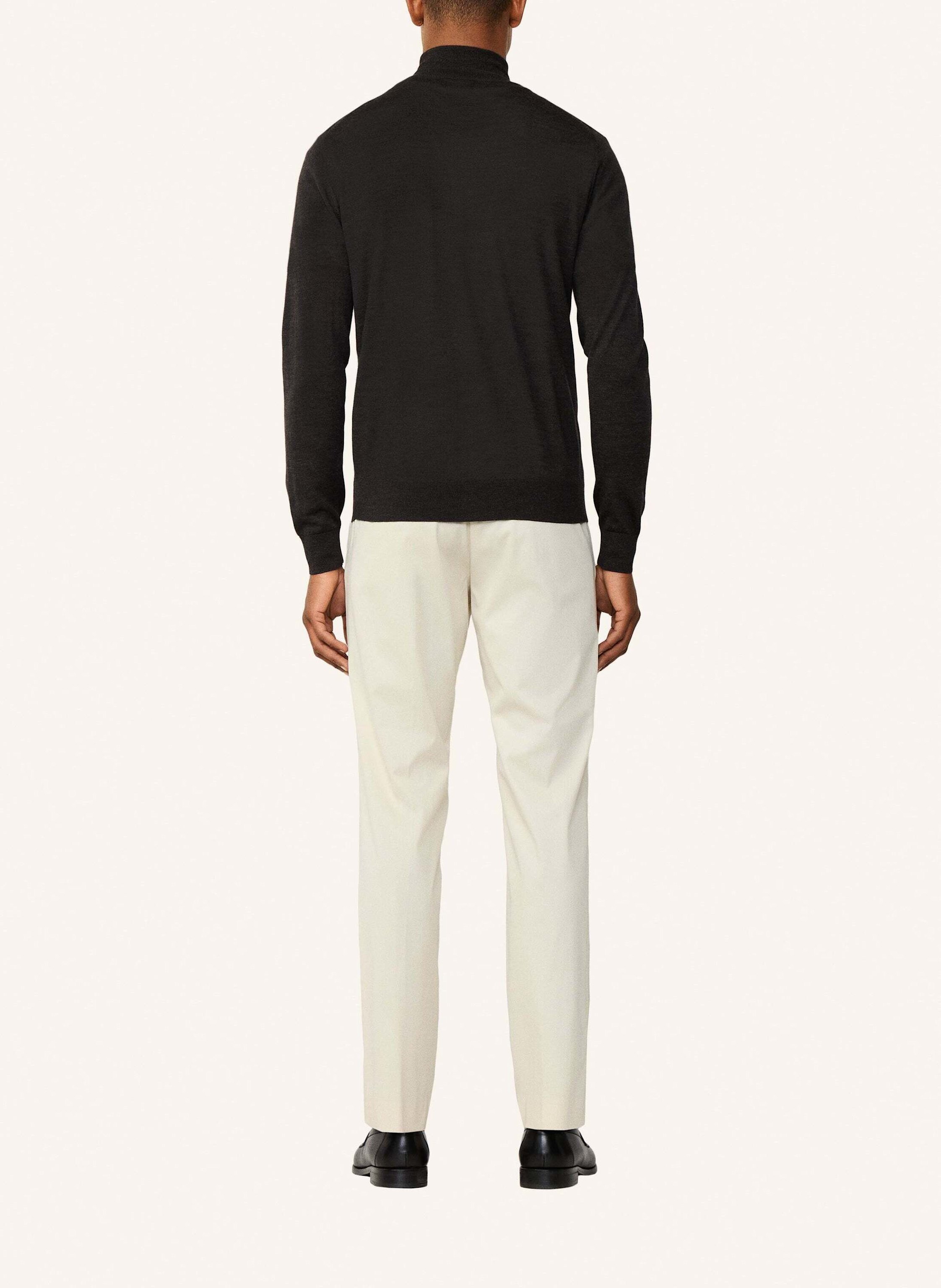 Thumbnail - Hackett London Pullover Merino Silk Roll Neck braun