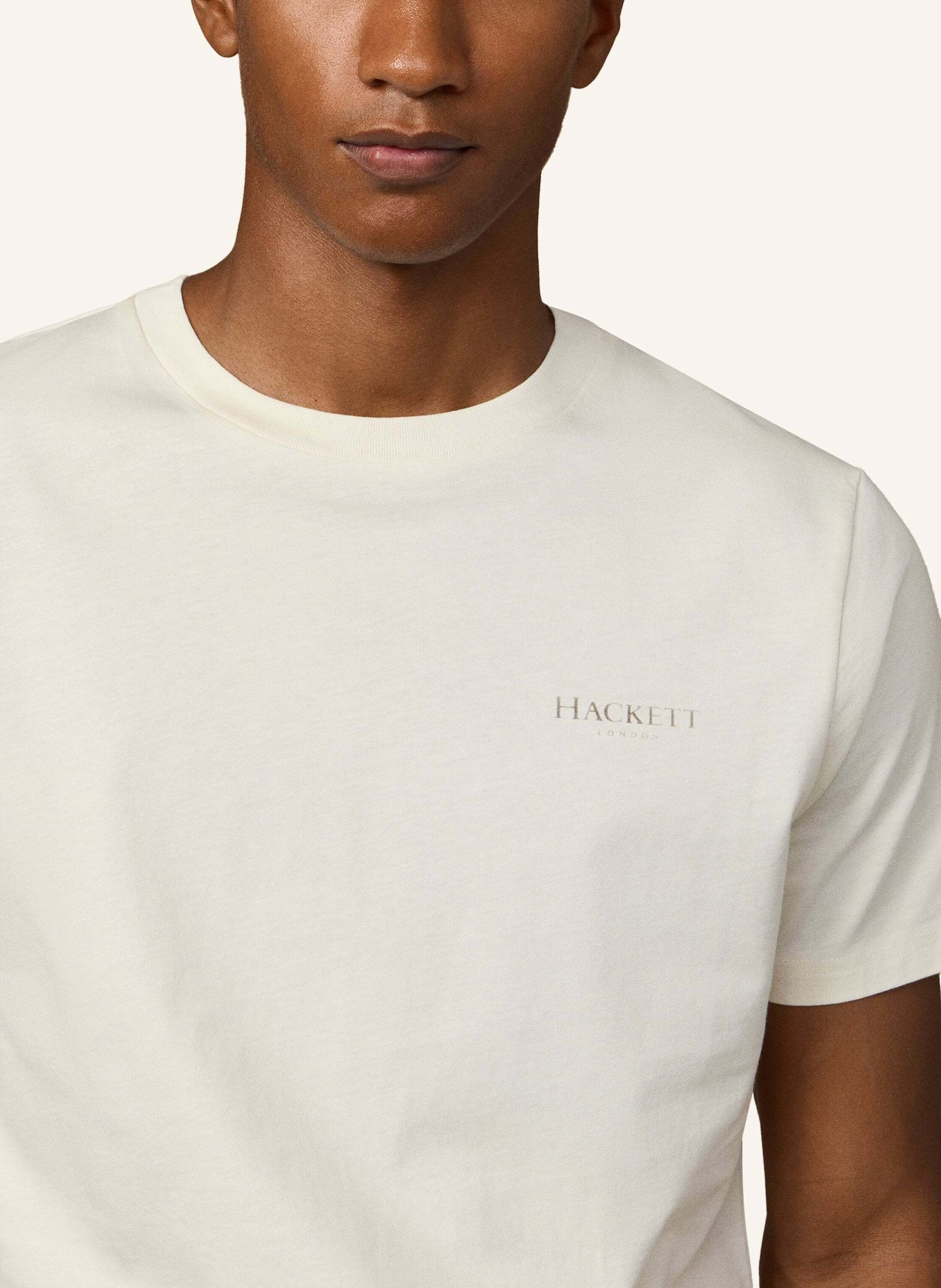 Thumbnail - Hackett London T-Shirt Heritage Ess Small Lgo weiss